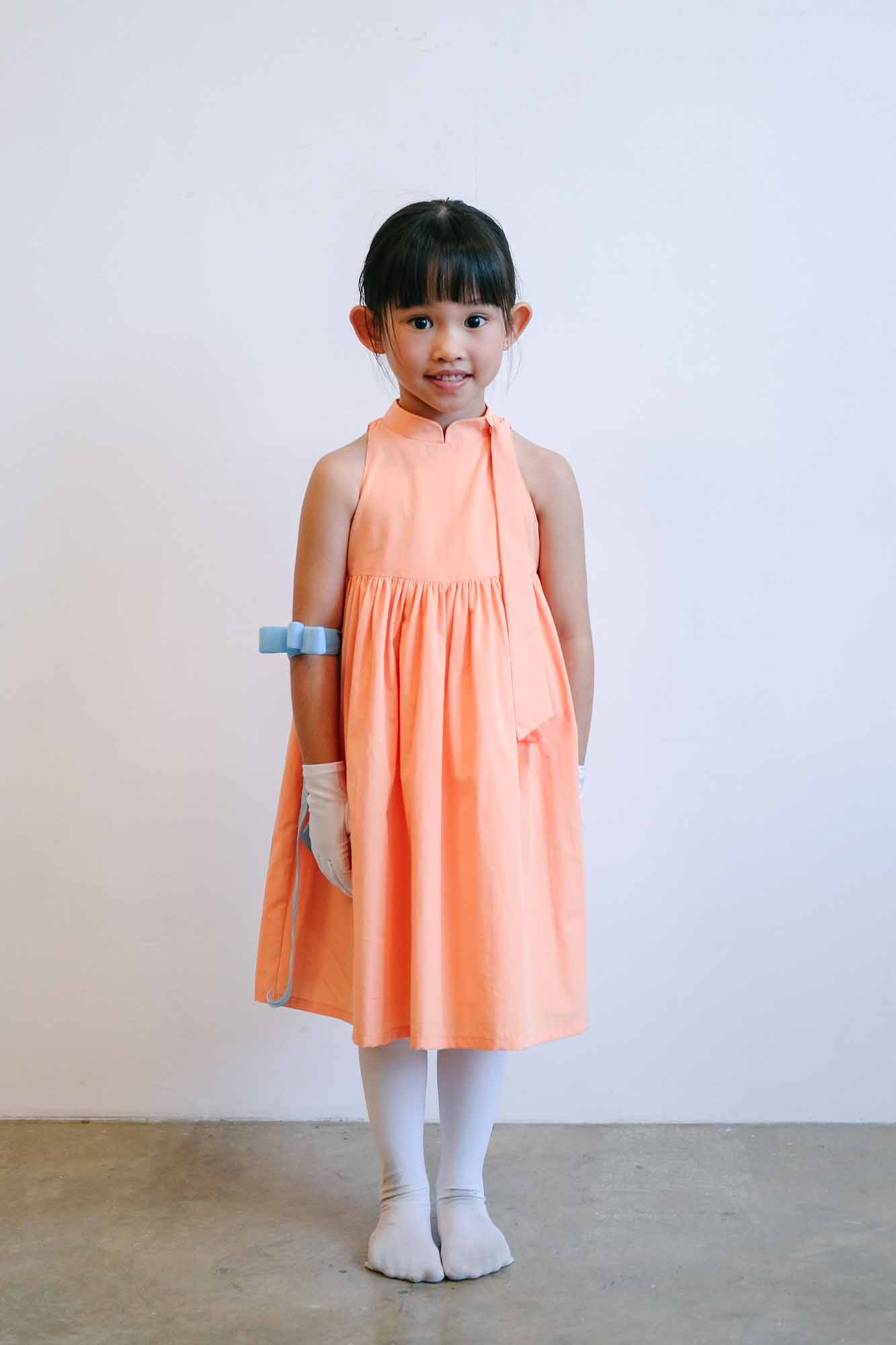 Persimmon Organic Adele Cheongsam