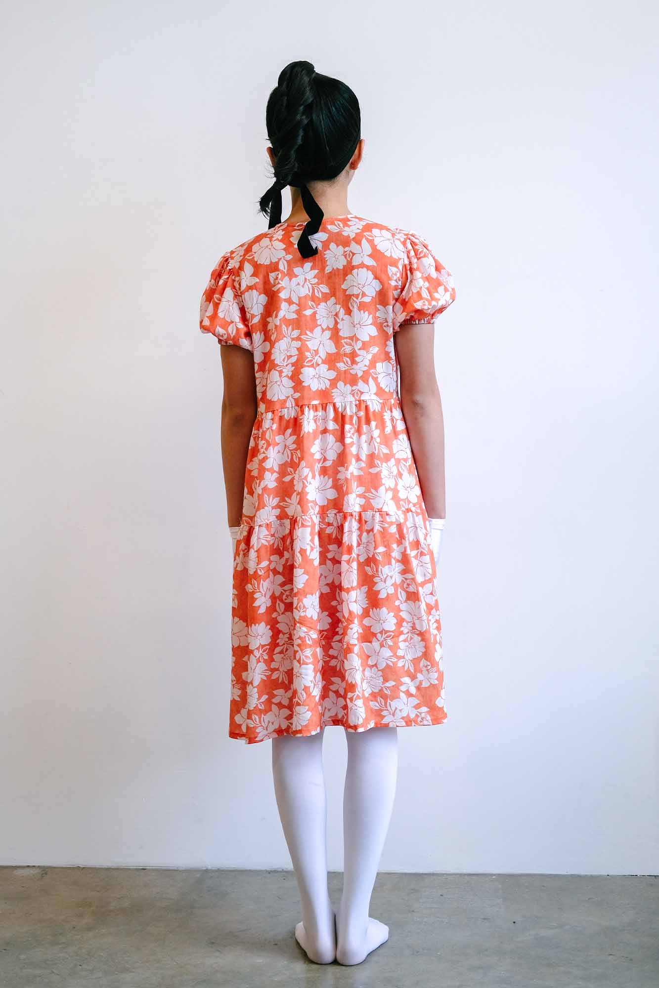 Persimmon Spring Anna Wrap Dress