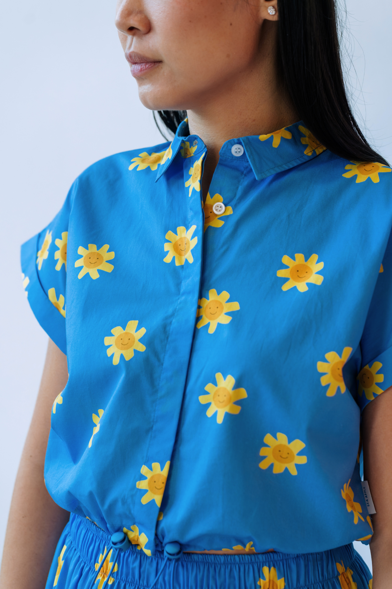 Sunshine Ladies Drawstring Shirt