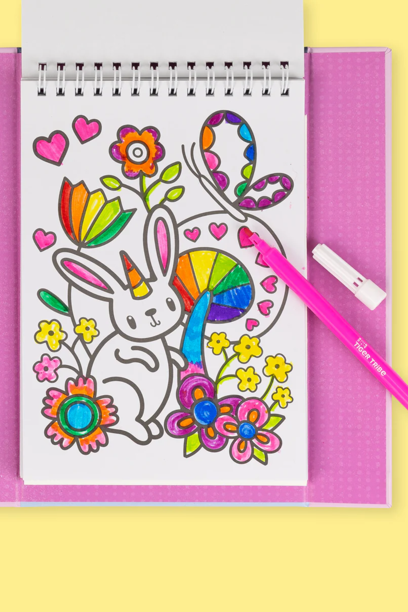 TIGER TRIBE COLOURING SET - MAGICAL CREATURES