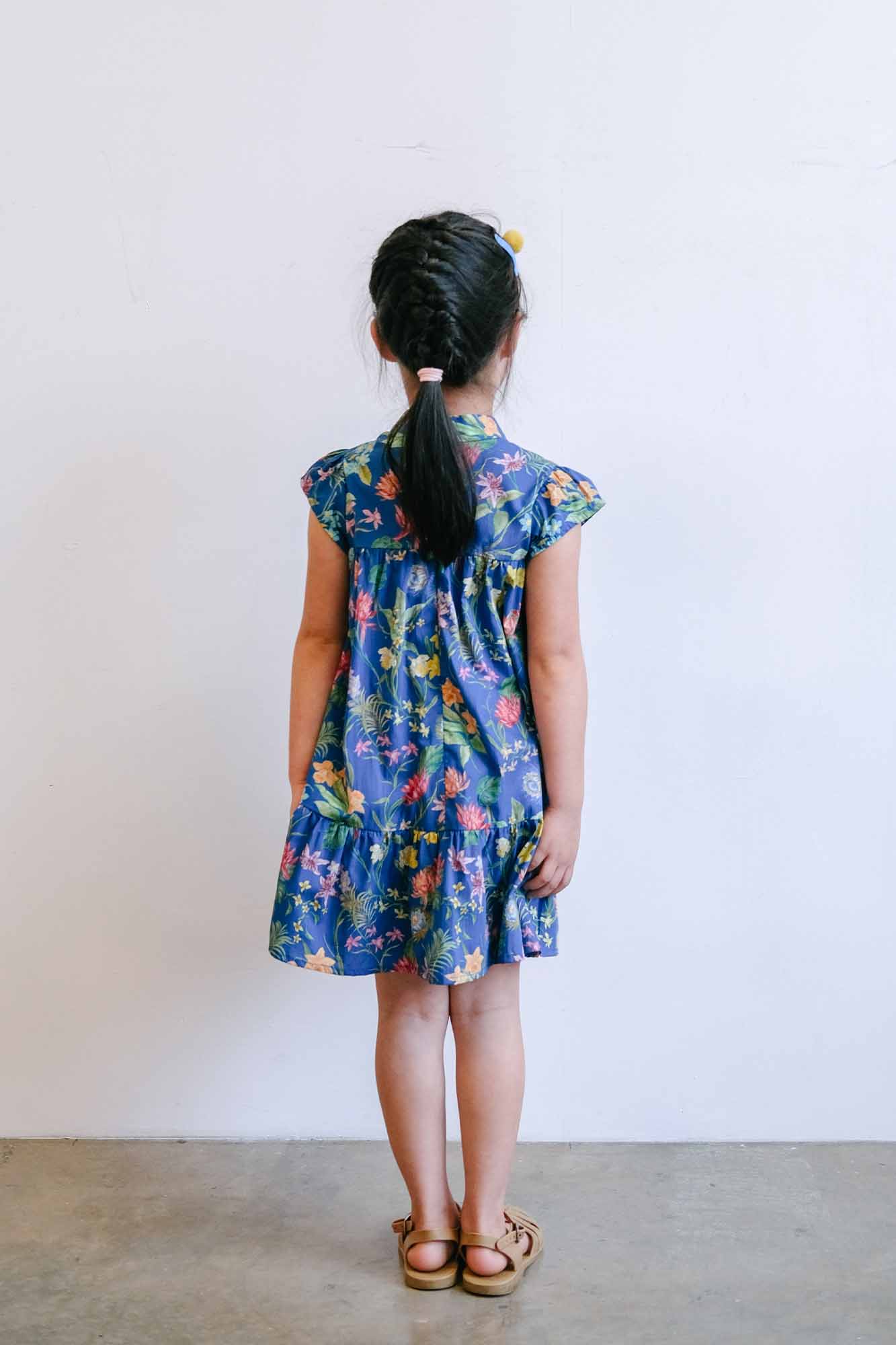 Moonlit Garden Daphne Cheongsam