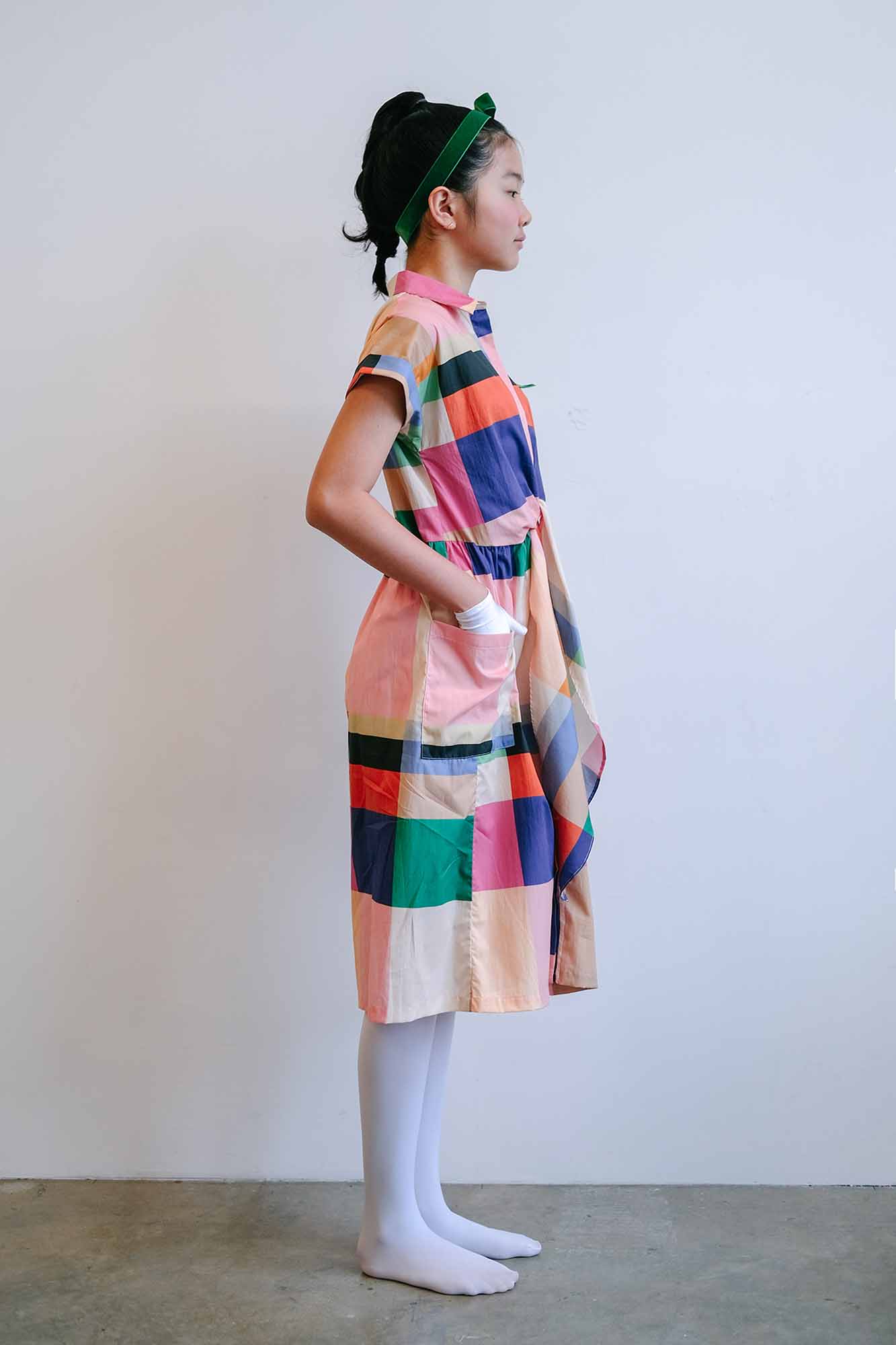 Dragonfruit Dahlia Tweens Shirt Dress