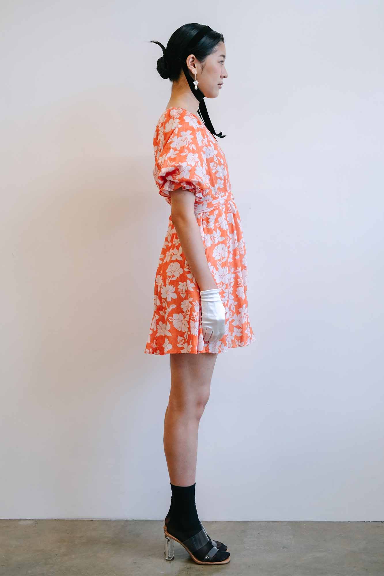 Persimmon Spring Relaxed Mini Dress