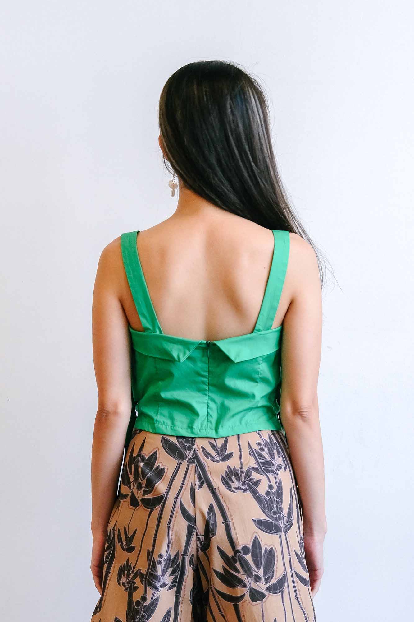 Green Guava Cropped Top