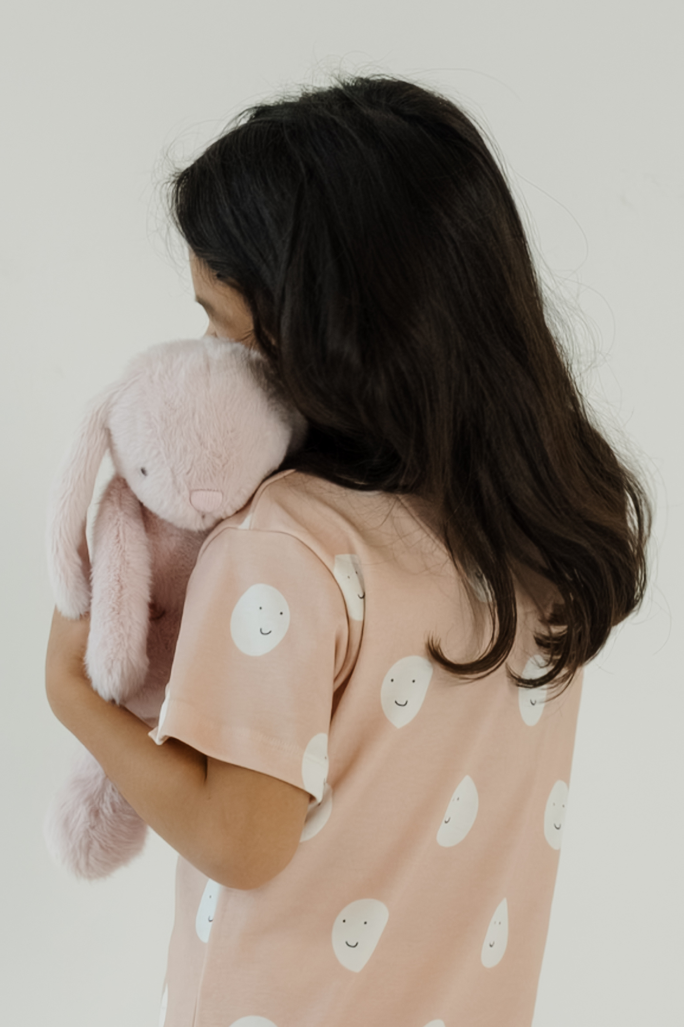 Happy Moon Beige Pyjamas Top & Pants Set