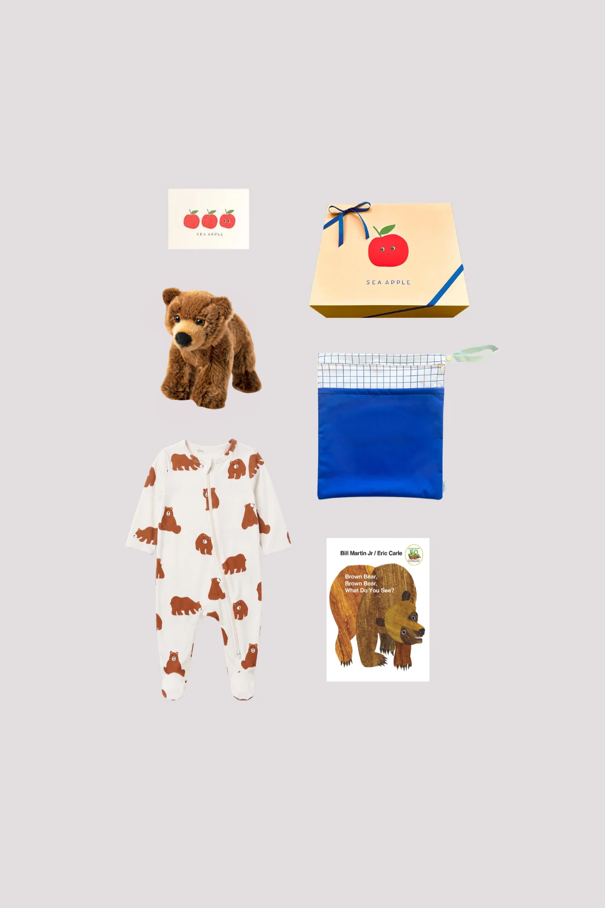 Personalisable Baby Safari Sky Gift Set