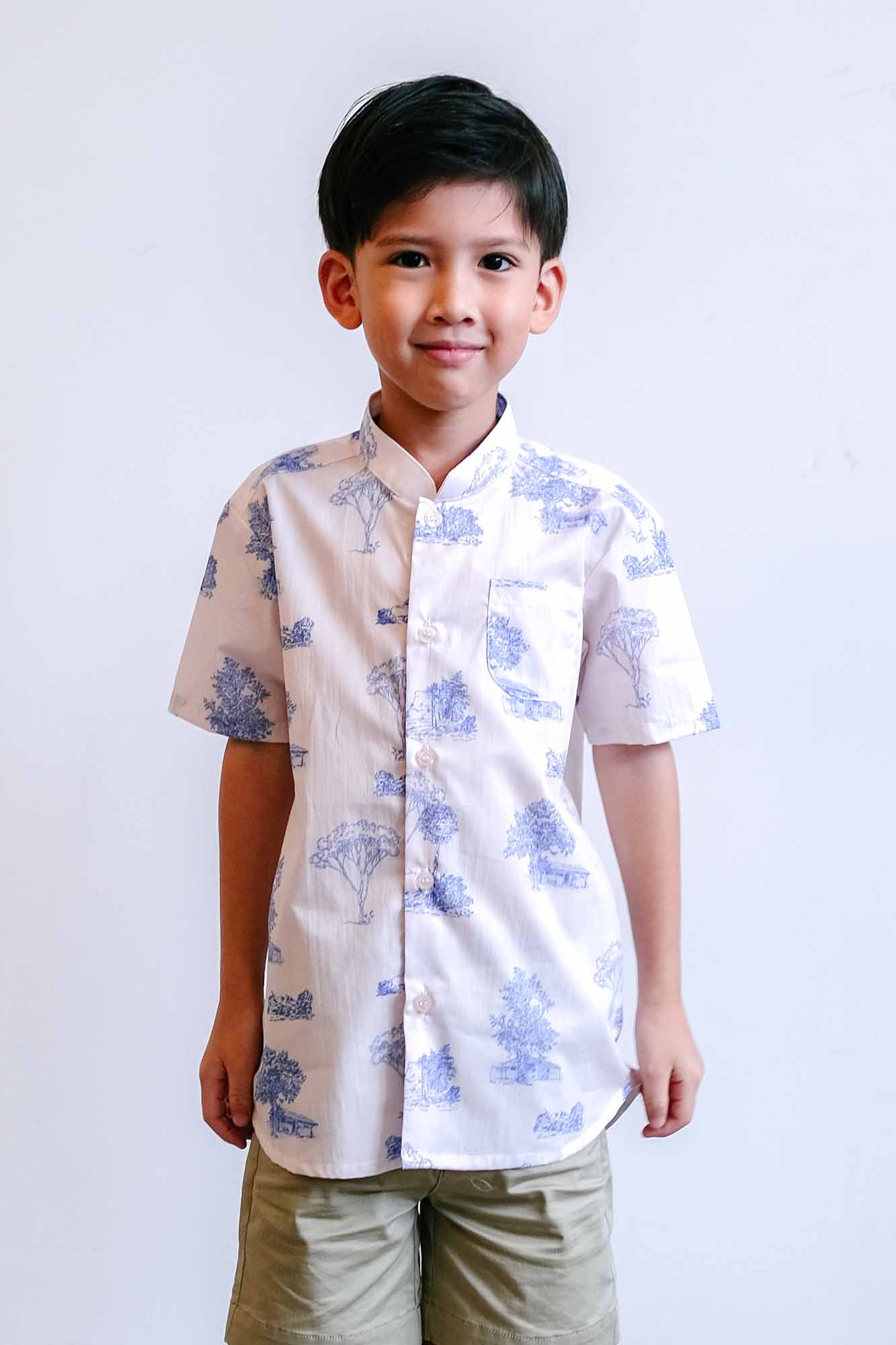 Morning Light Mandarin Shirt