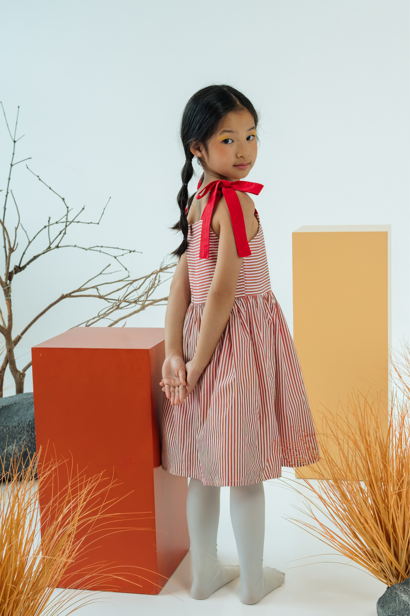 Ruby Stripe Chloe Dress