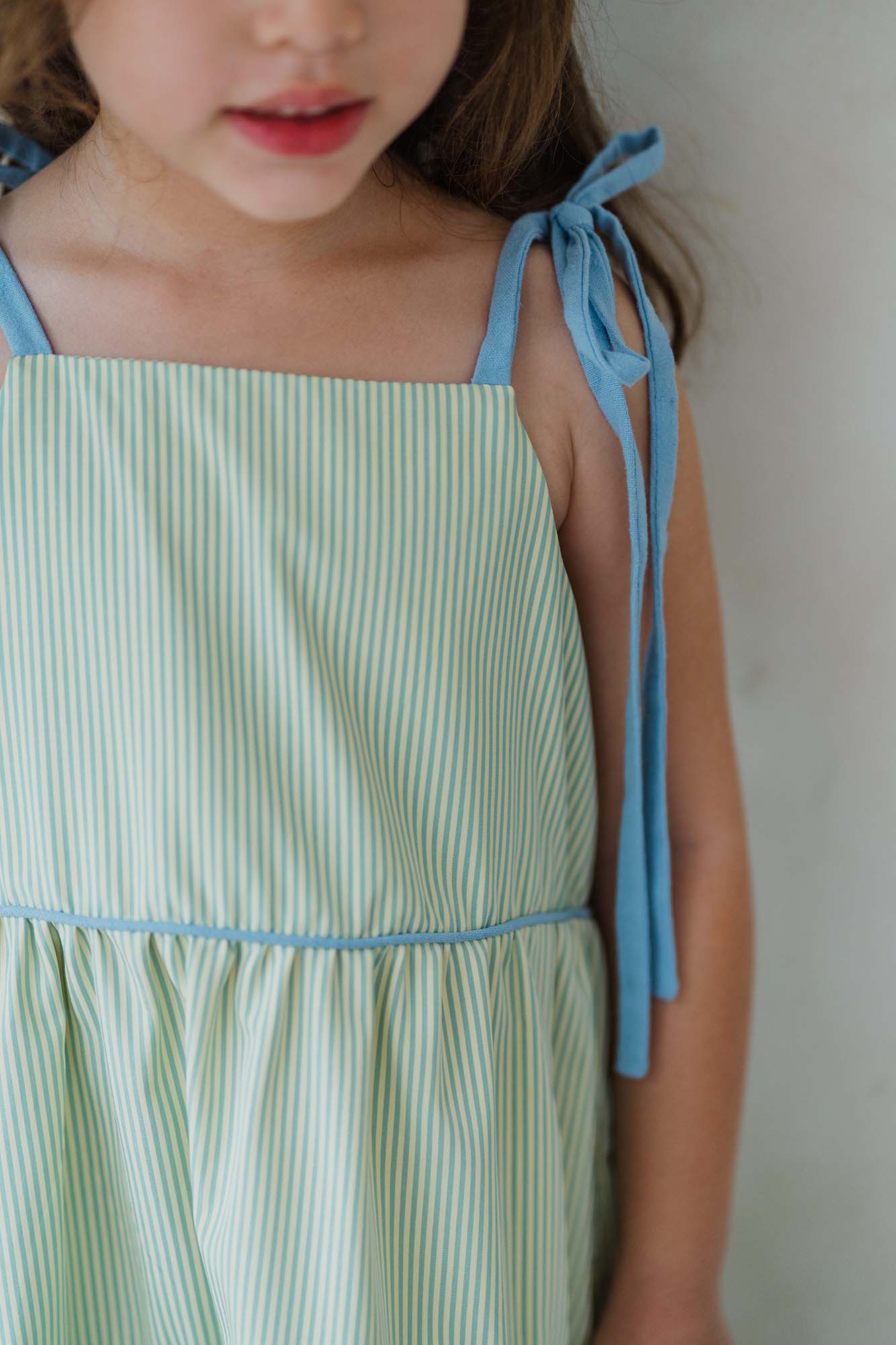 Yellow Stripe Freya Dress