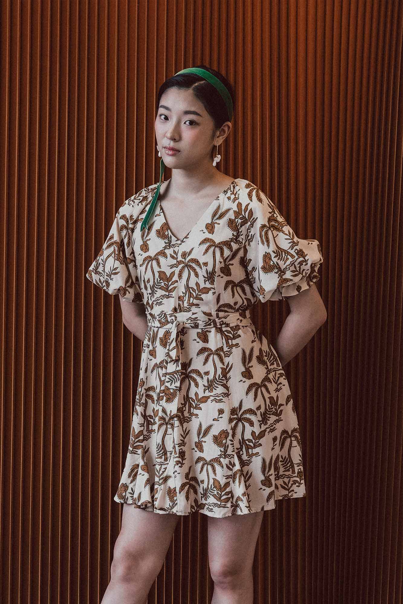 New Island Relaxed Mini Dress
