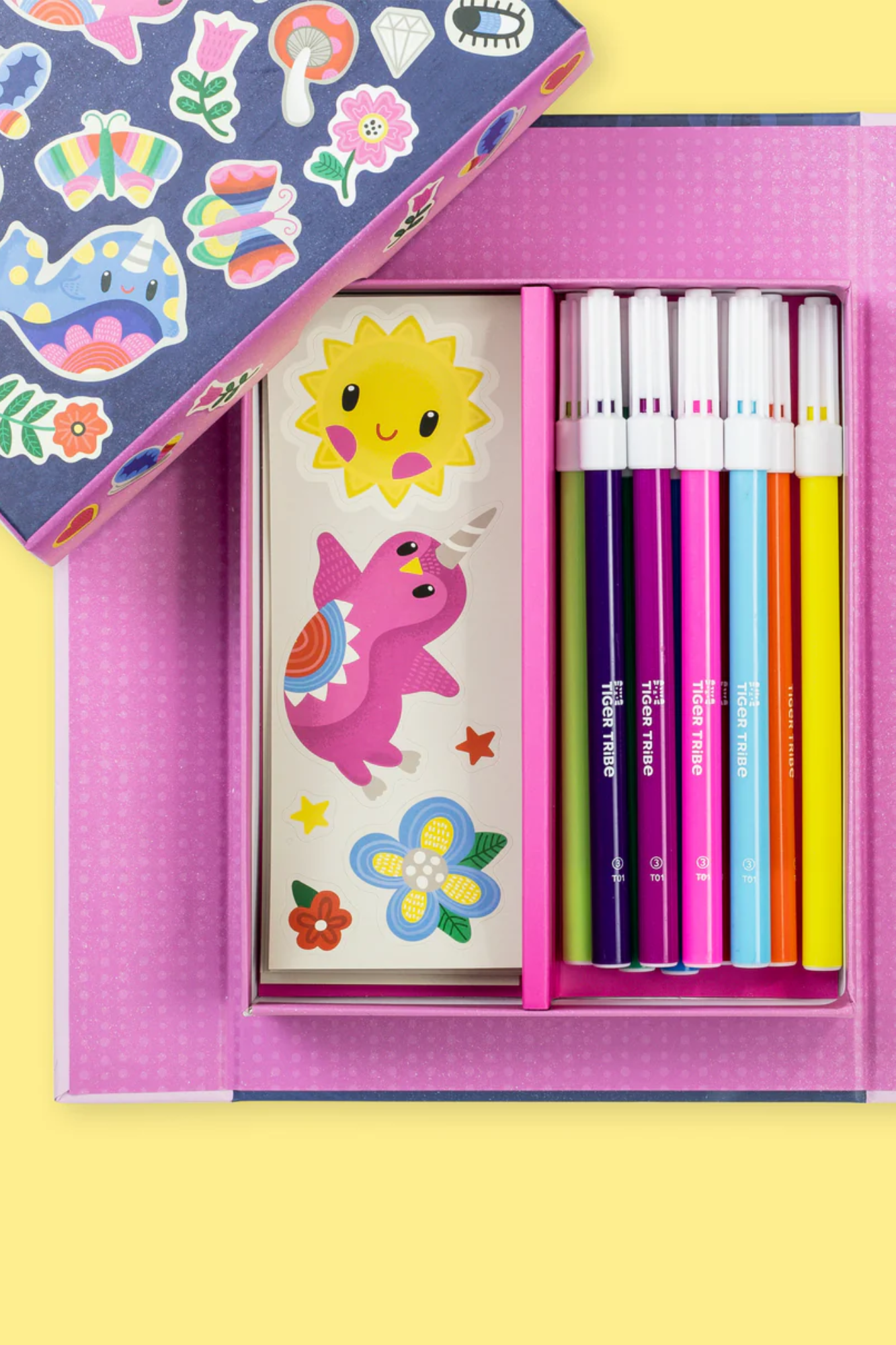 TIGER TRIBE COLOURING SET - MAGICAL CREATURES