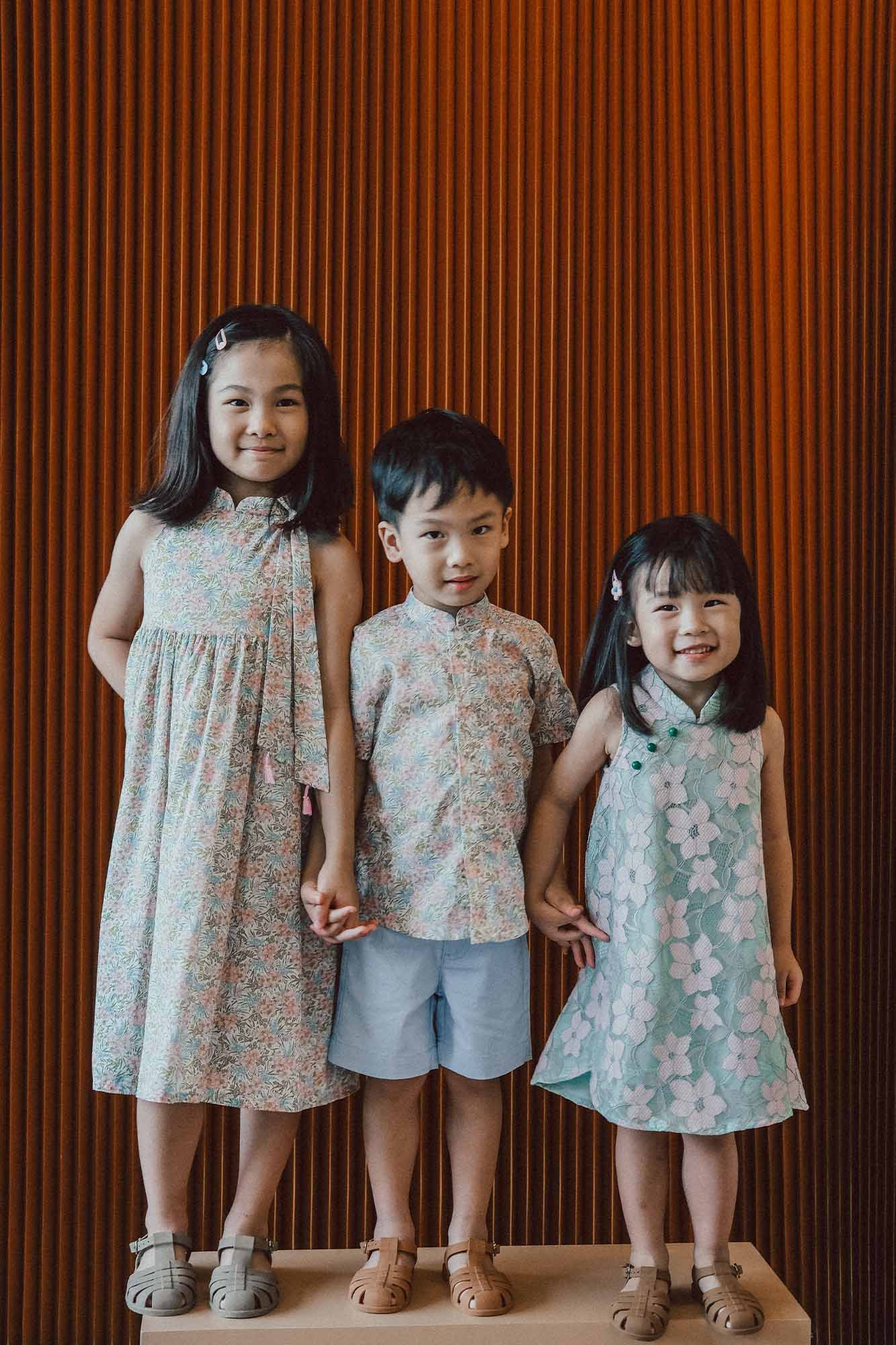 Petals At Shore Liberty Adele Cheongsam