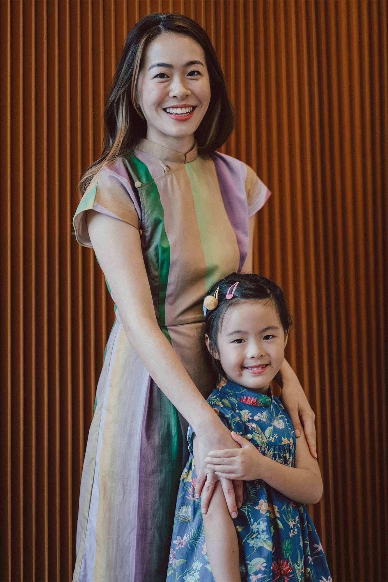 Moonlit Garden Daphne Cheongsam