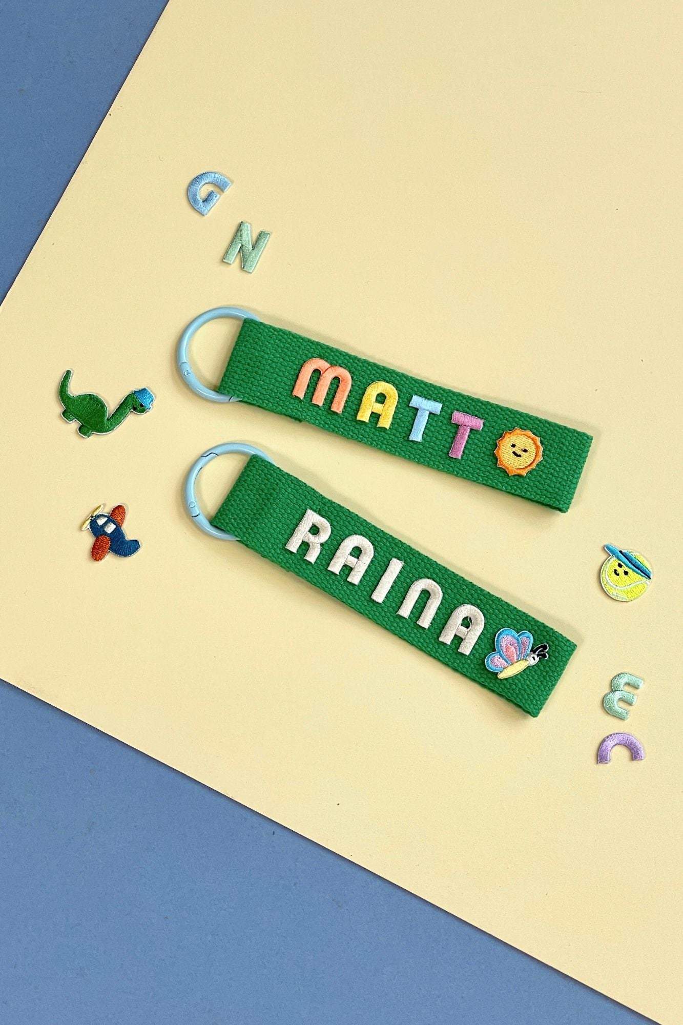 Personalisable Forest Green Name Tag