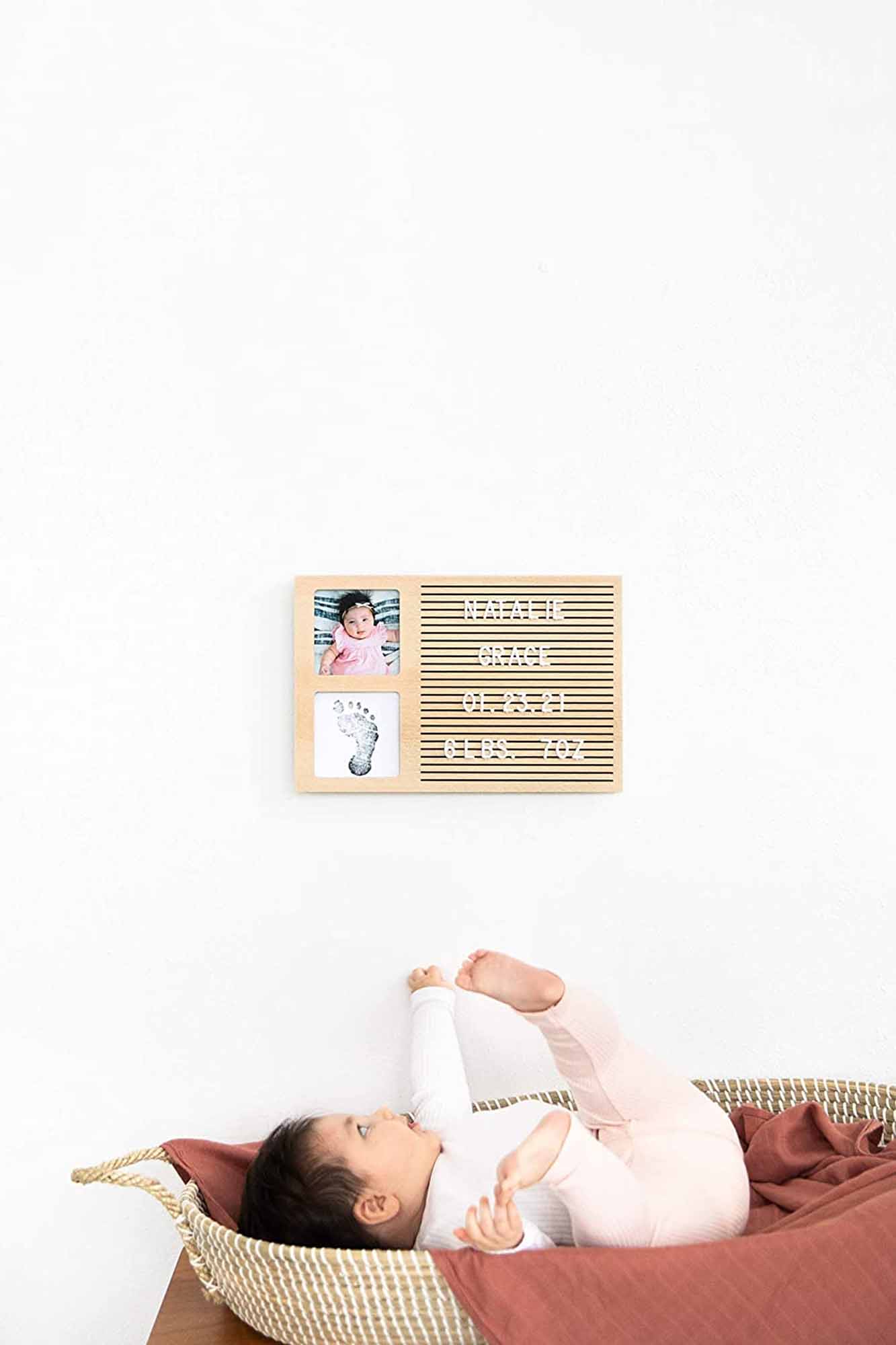 Pearhead Babyprints Letterboard Frame
