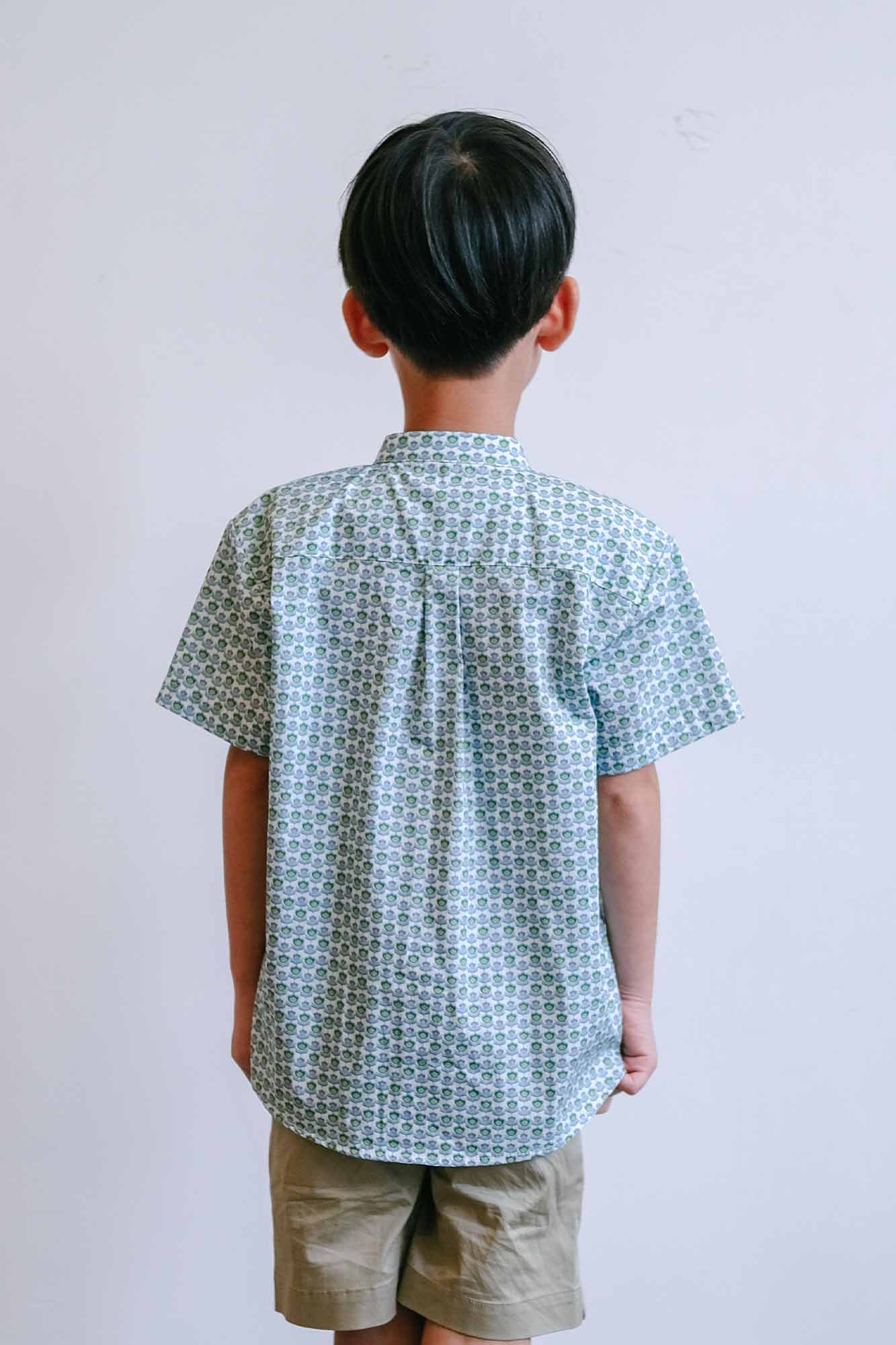 Tulip Row Mandarin Shirt