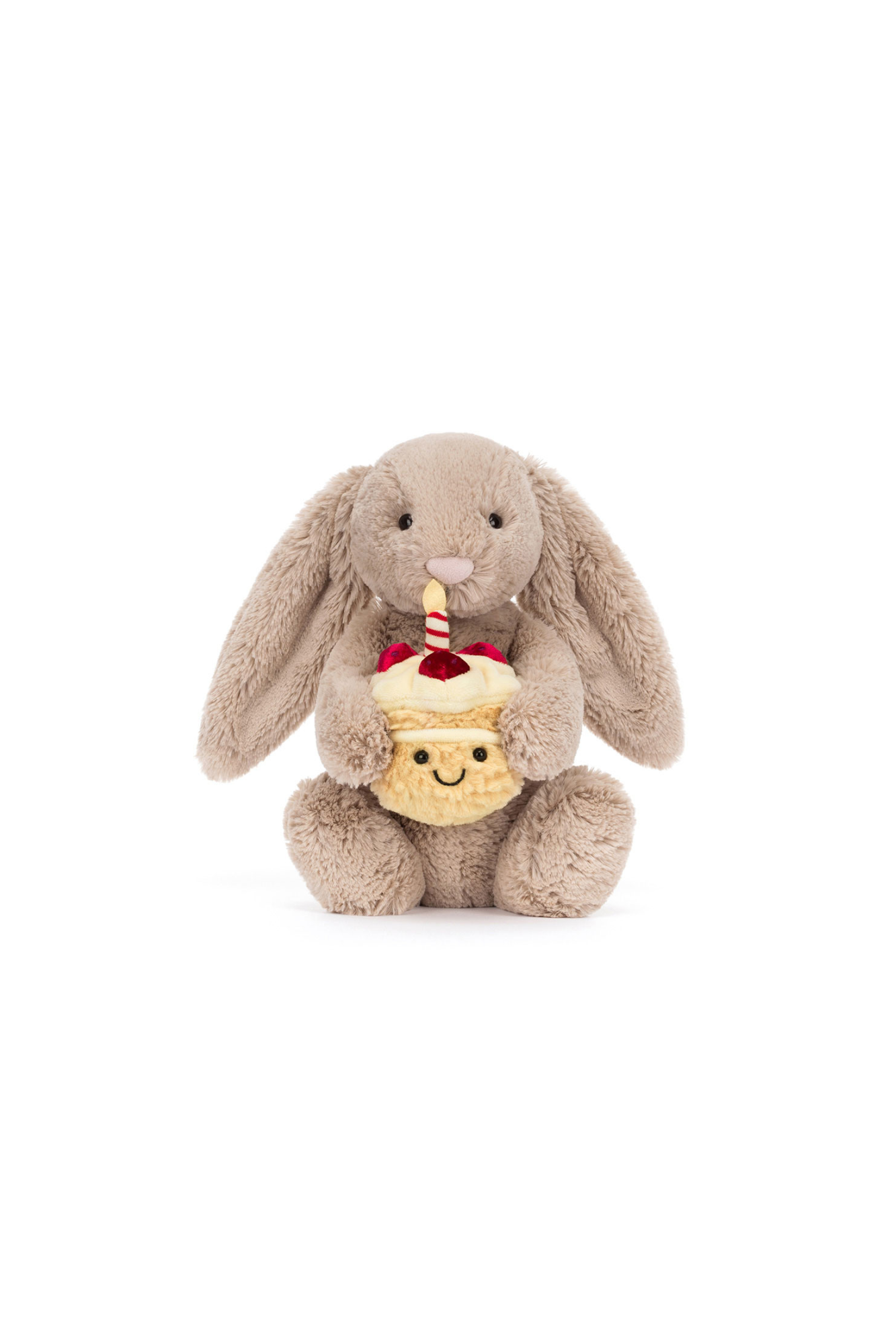 Personalisable Jellycat Bashful Beige Bunny Birthday