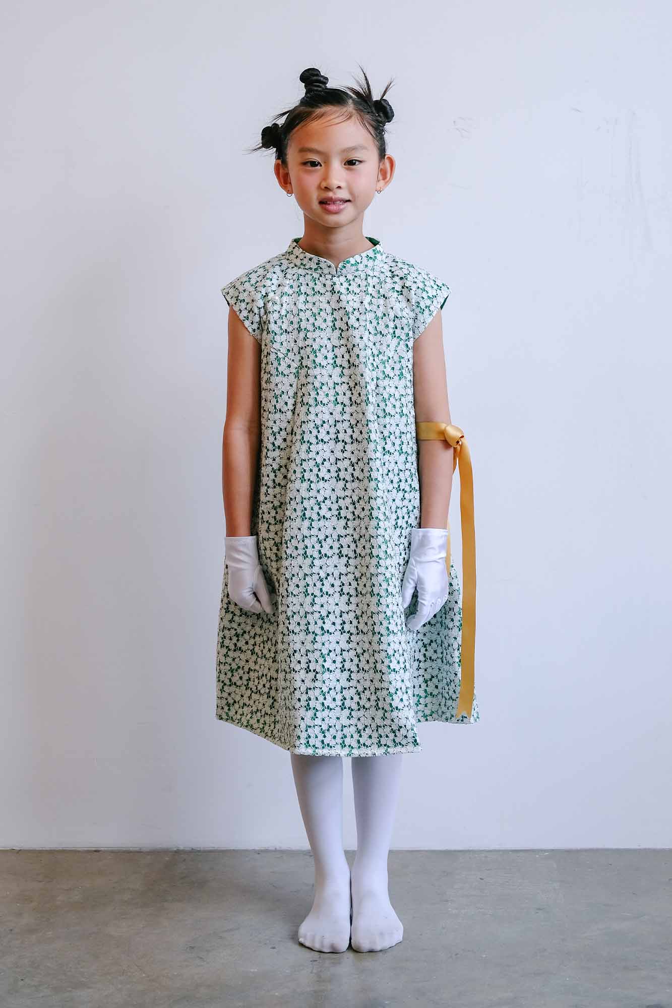 Pomelo Lace Cate Cheongsam