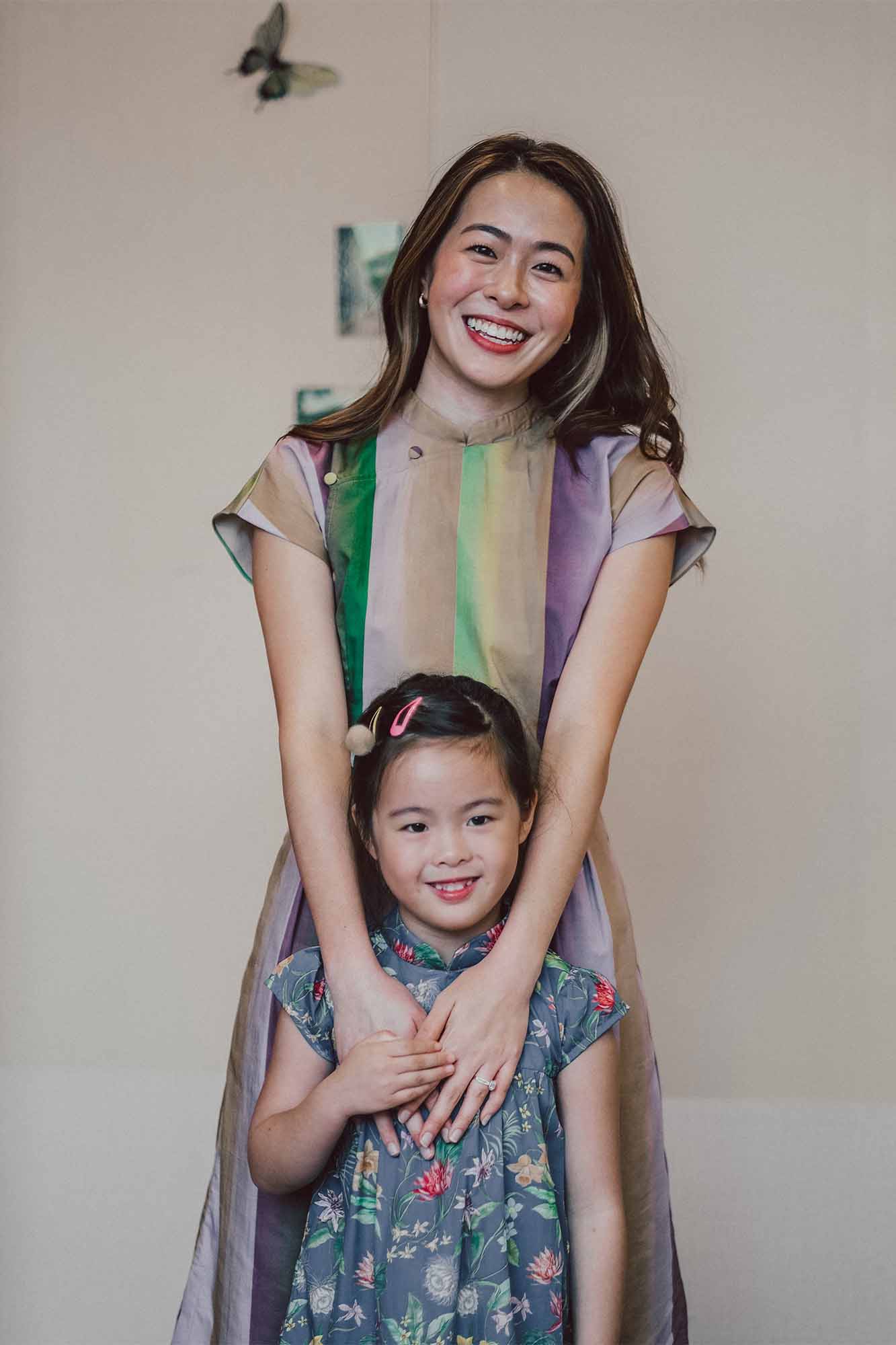 Moonlit Garden Daphne Cheongsam