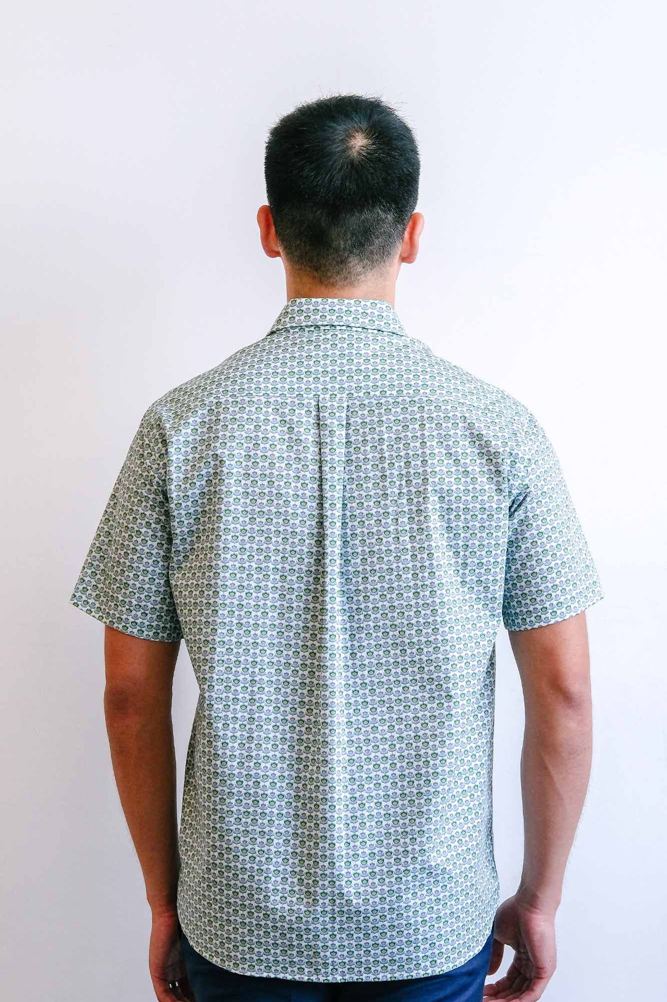 Tulip Row Mens Collared Shirt