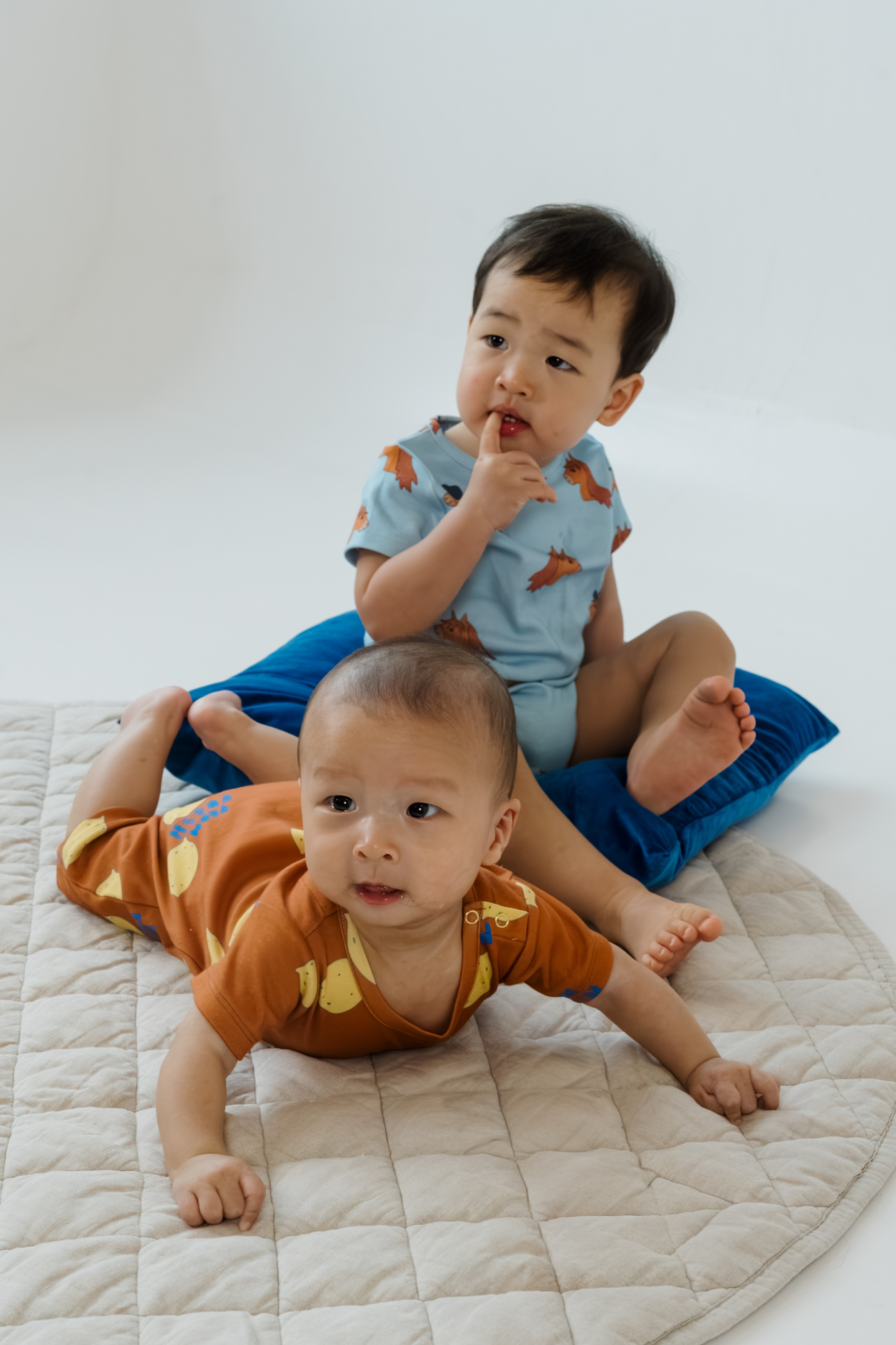 Farm Fresh Shorts Romper