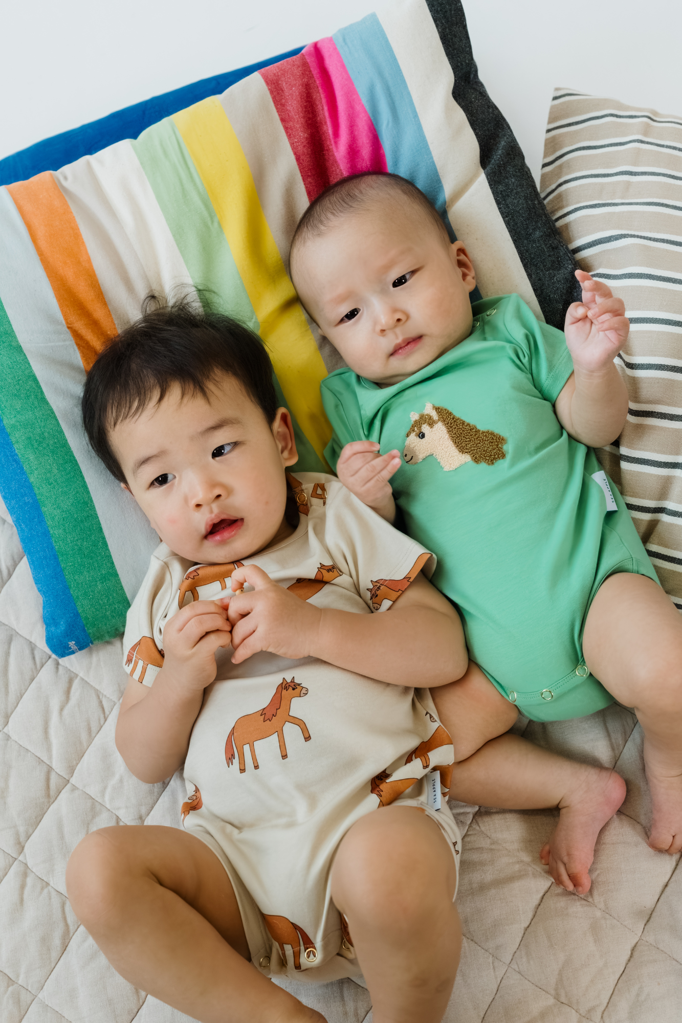 Horse Run Shorts Romper