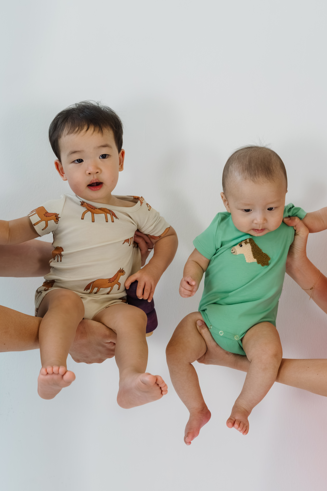 Horse Run Shorts Romper