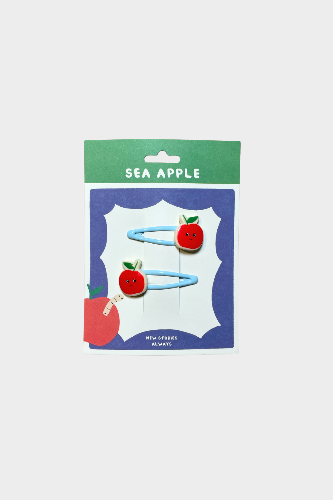 Charlie Apple Hair Clip