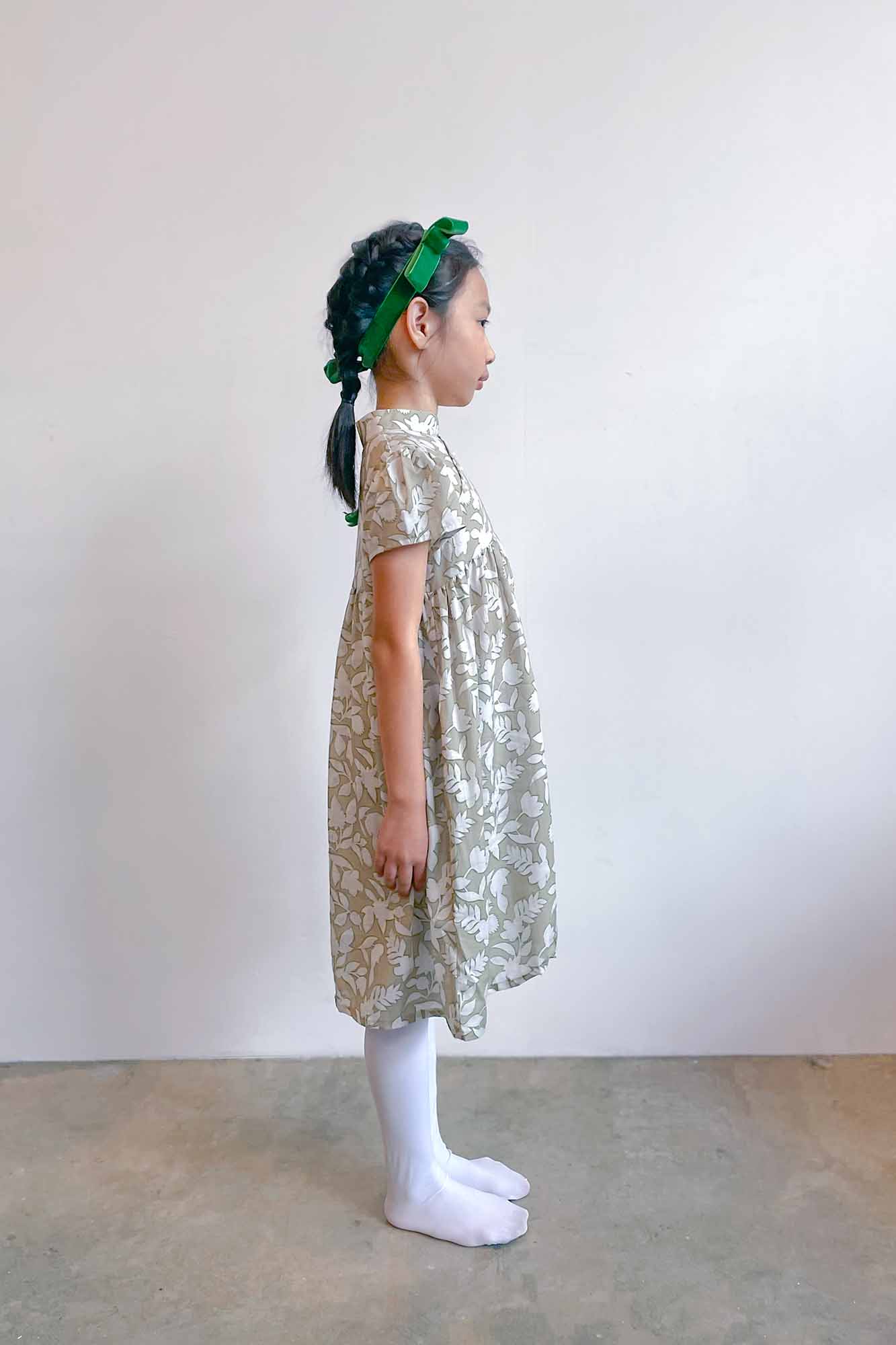Beige Tropic Emma Cheongsam
