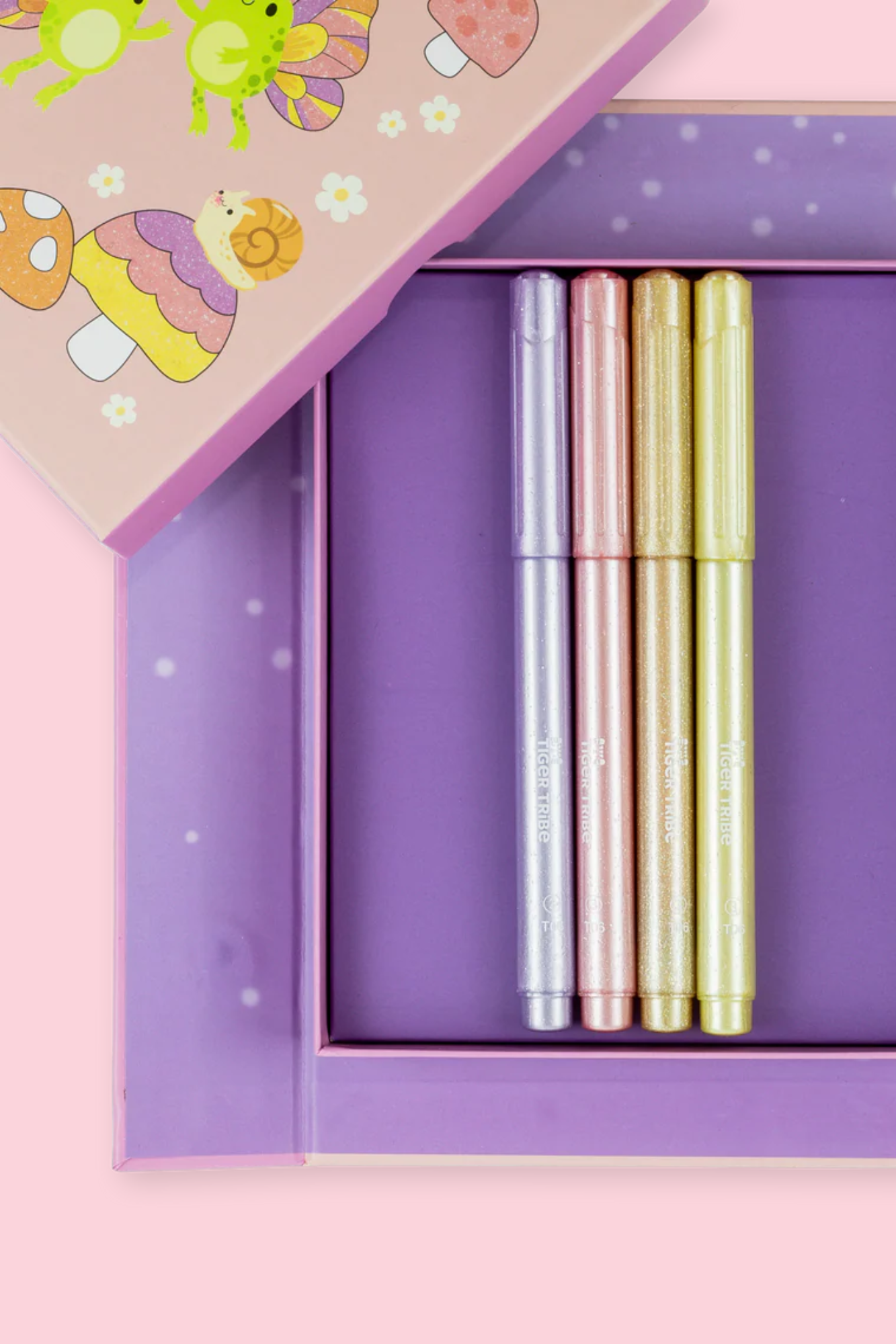 TIGER TRIBE SHIMMER COLOURING SET - LITTLE FAIRYLAND