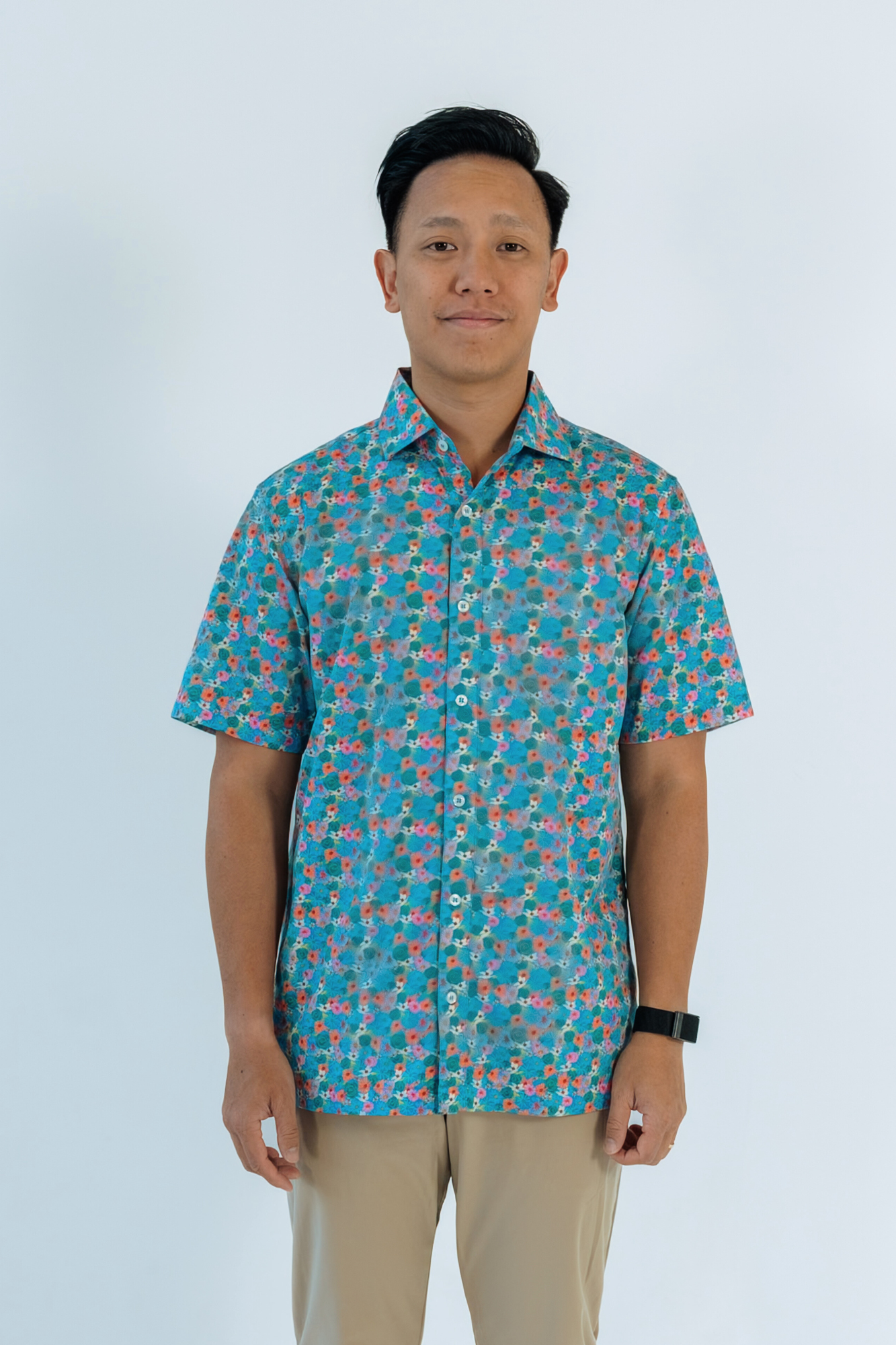 Azzurra Mens Collared Shirt