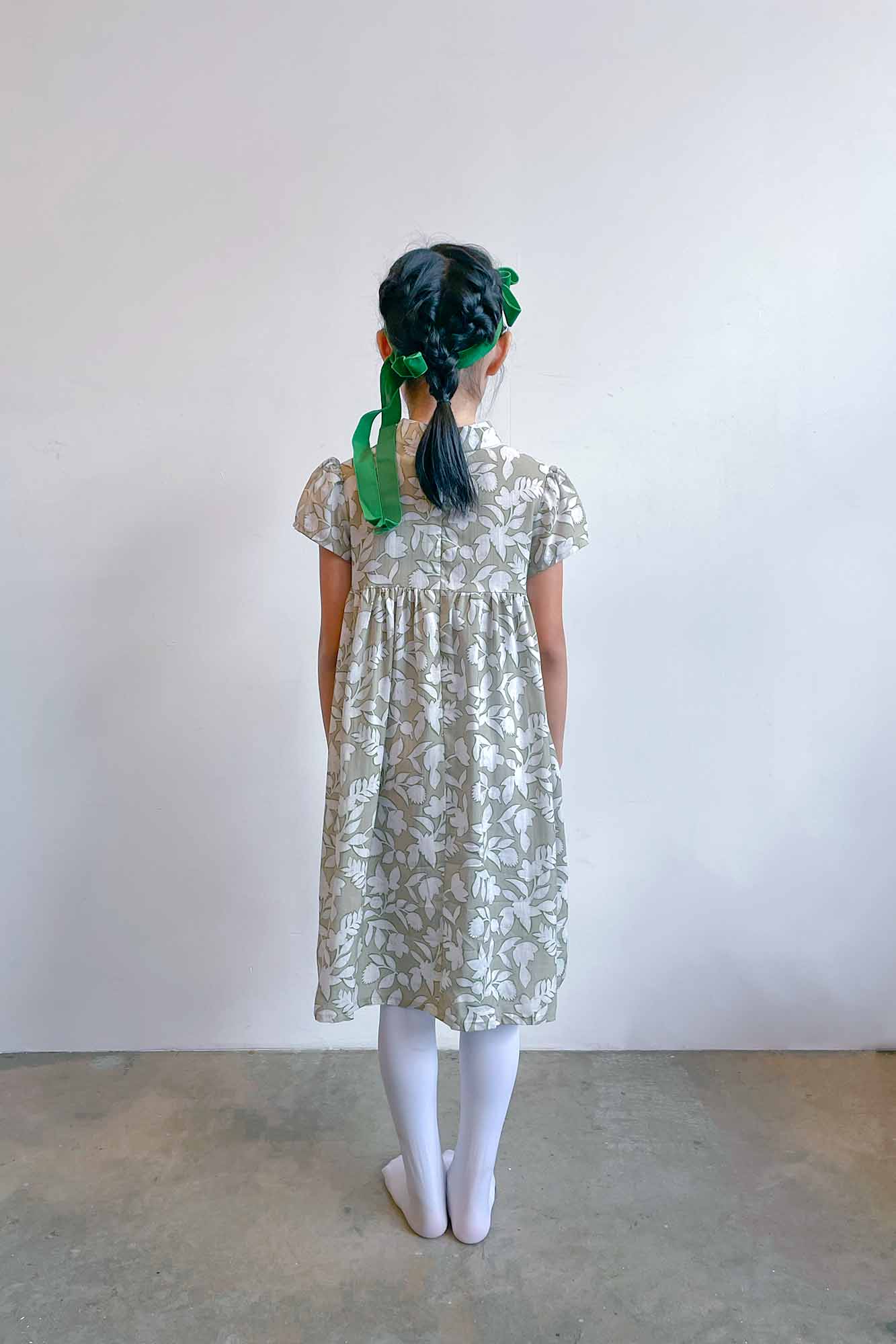 Beige Tropic Emma Cheongsam