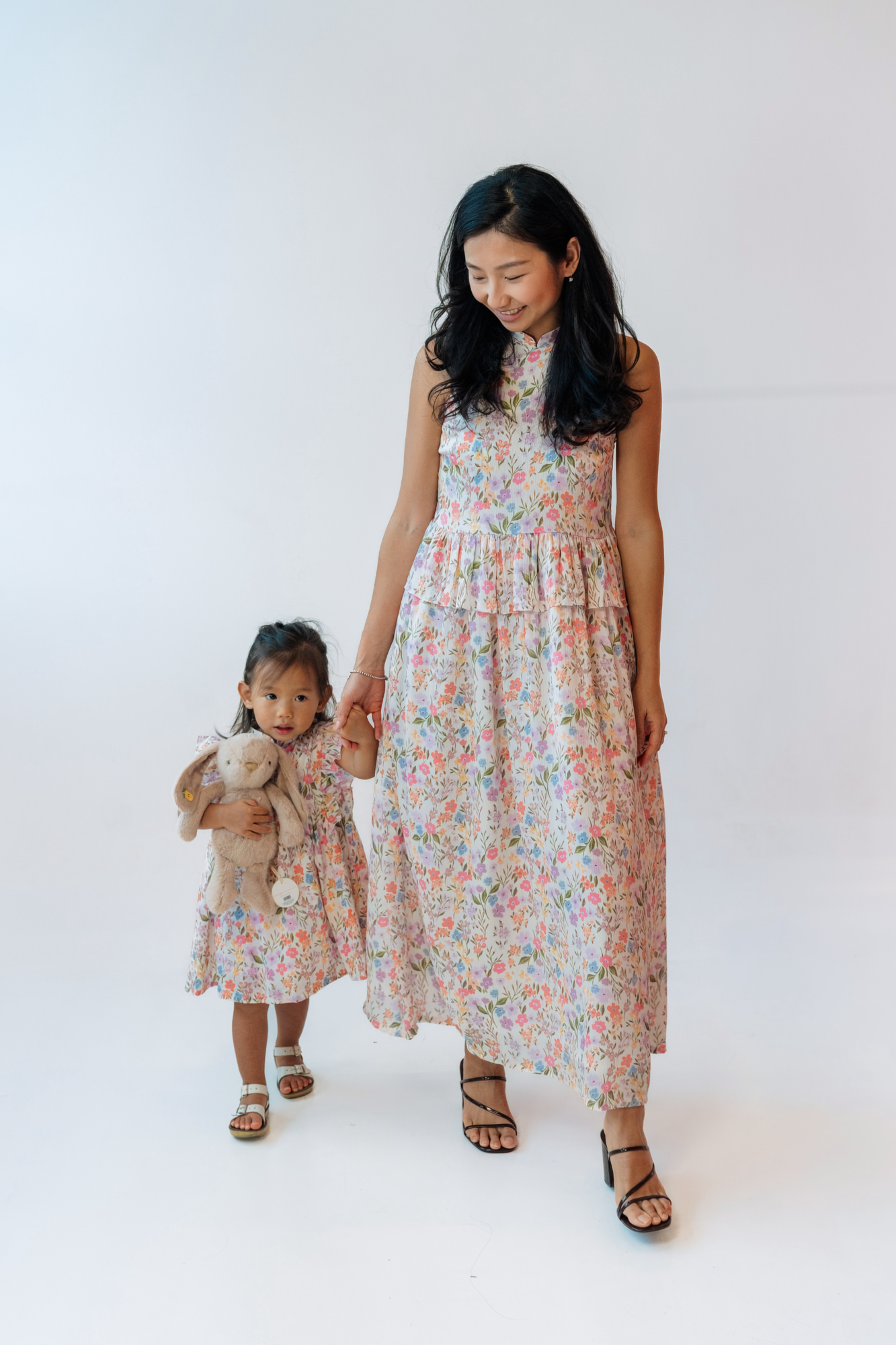 Blush Spring Halter Cheongsam