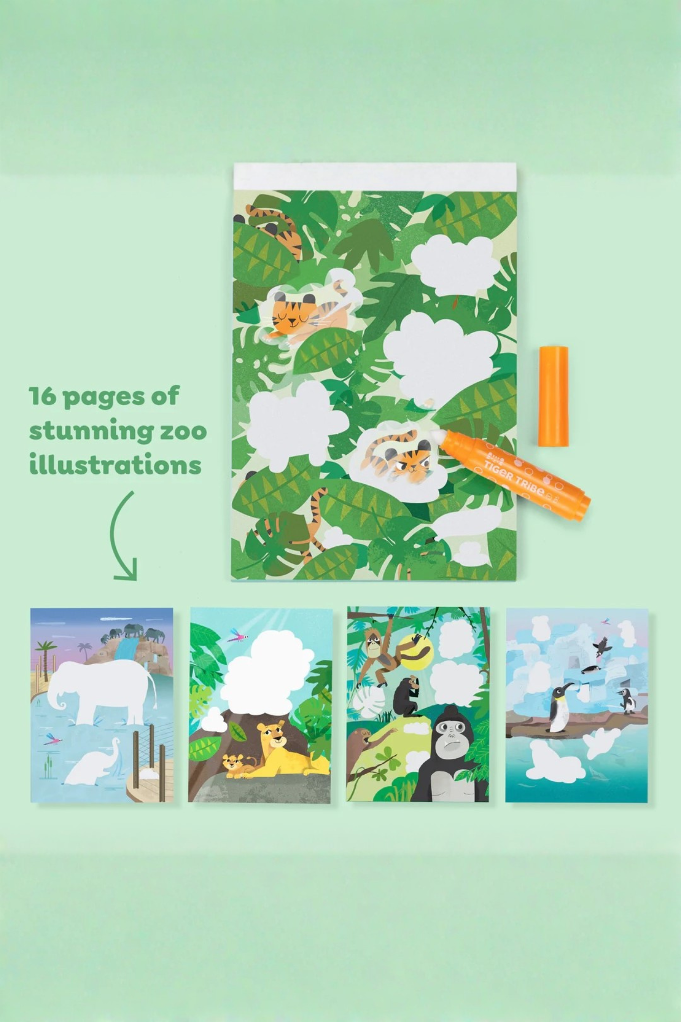 TIGER TRIBE COLOUR SURPRISE - ZOO ADVENTURES