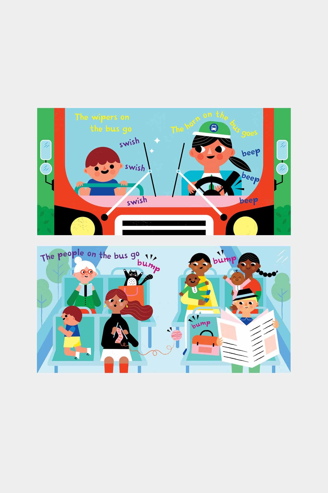 Indestructibles: The Wheels on the Bus - Paperback