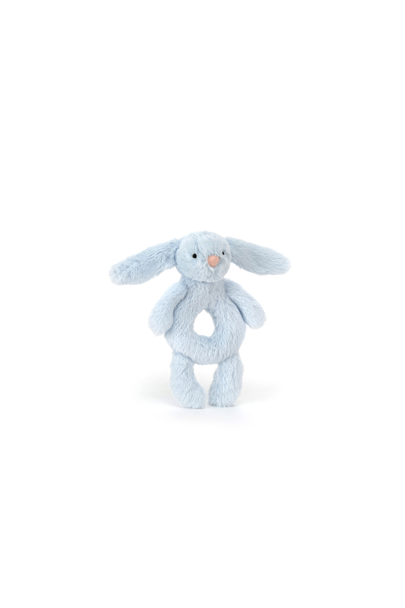 Jellycat Bashful Bunny Ring Rattle Blue