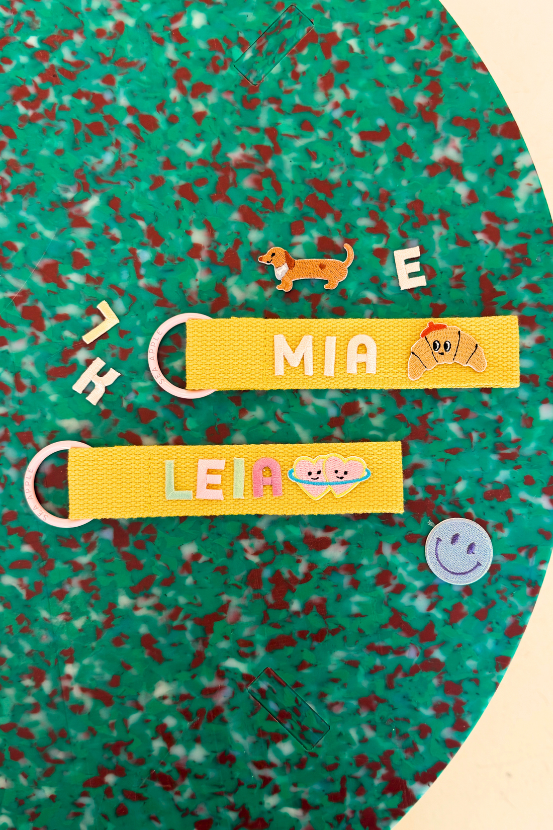 Personalisable Yellow Name Tag