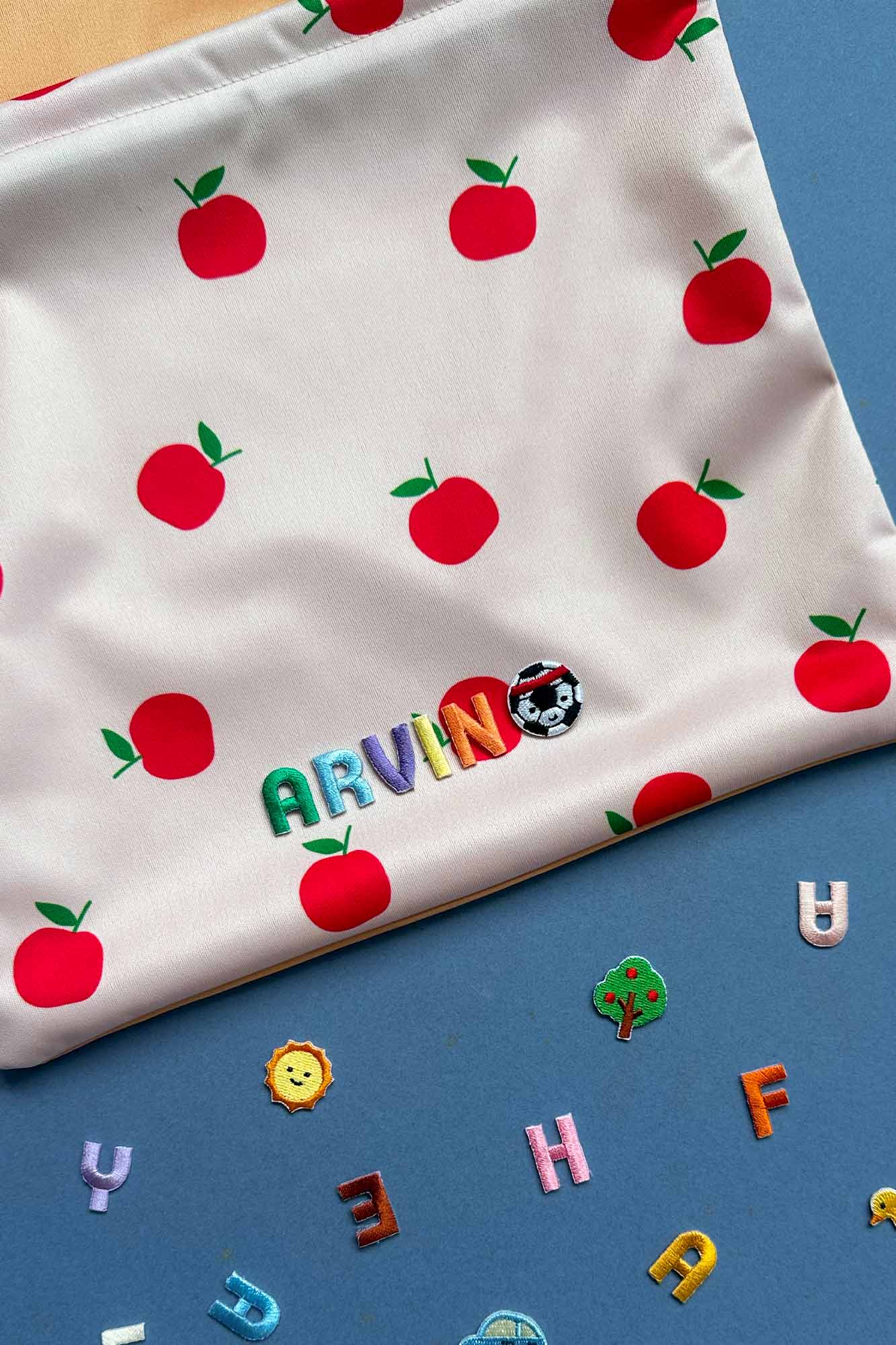 Personalisable Apple Wet Bag