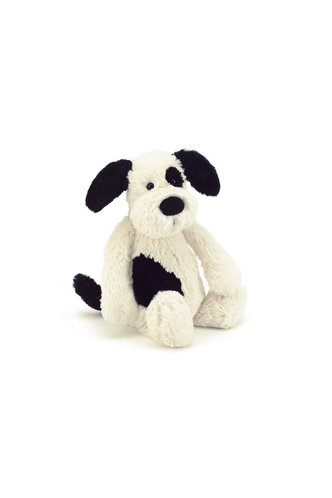 Jellycat Bashful Black & Cream Puppy Medium