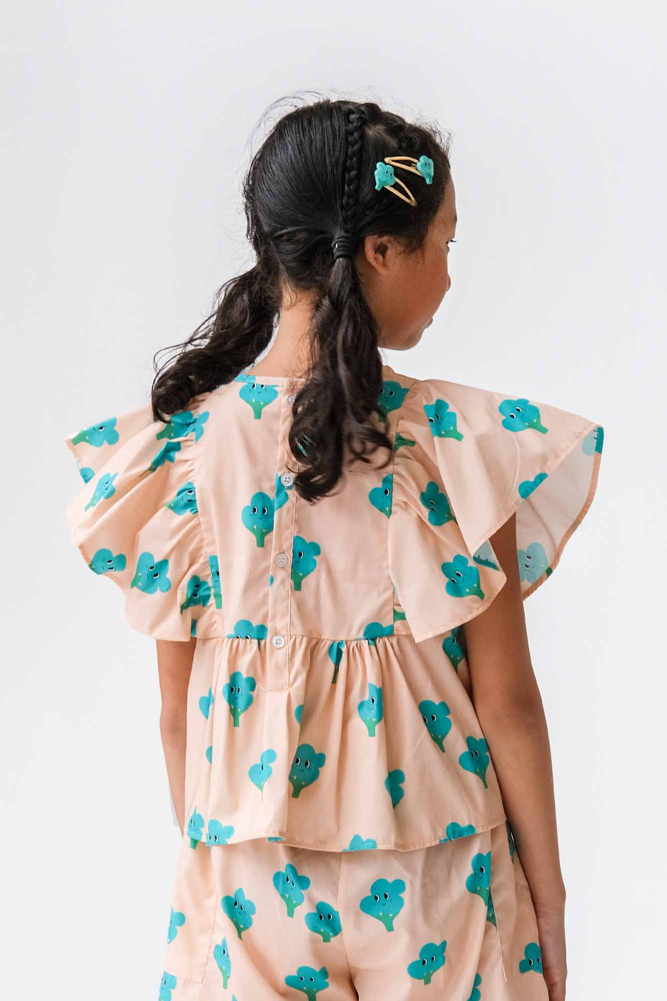 Betty Broccoli Flutter Top