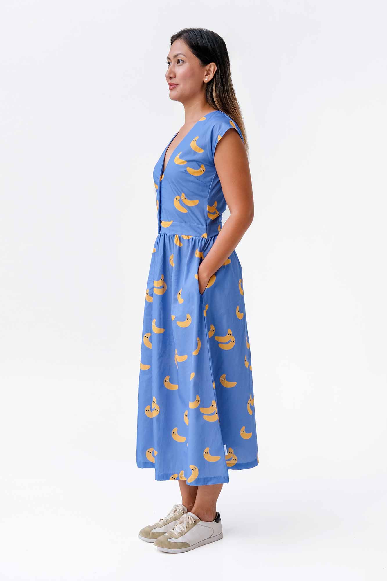 Bananas Ladies Midi Dress