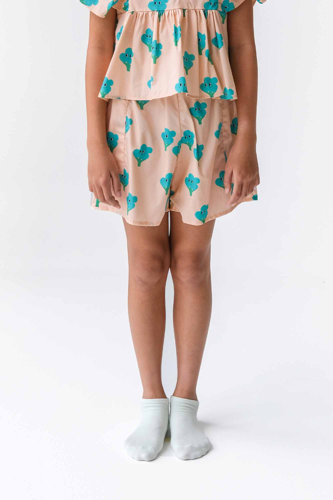 Betty Broccoli Paperbag Shorts