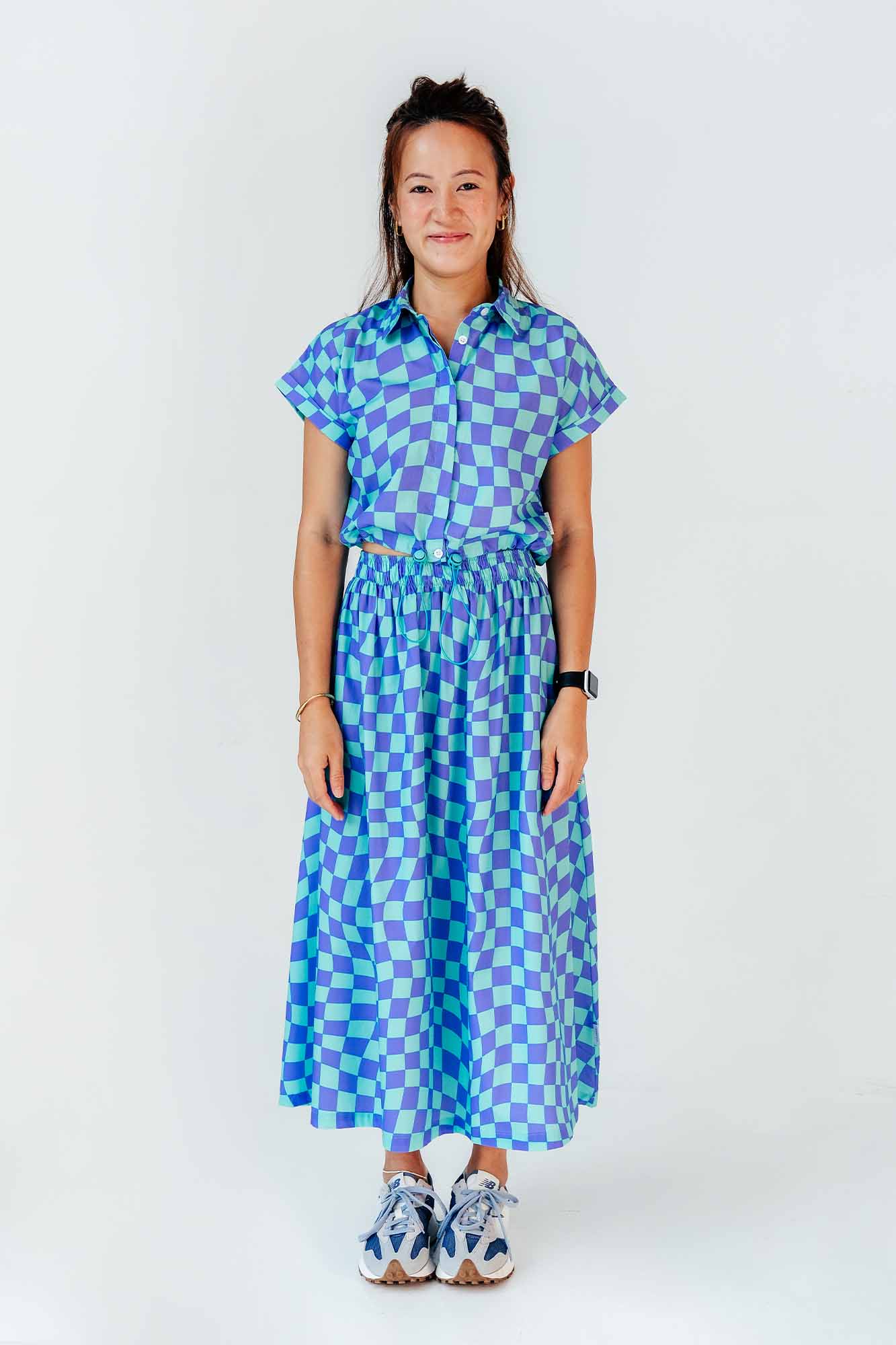 Back To The Future Ladies Midi Skirt