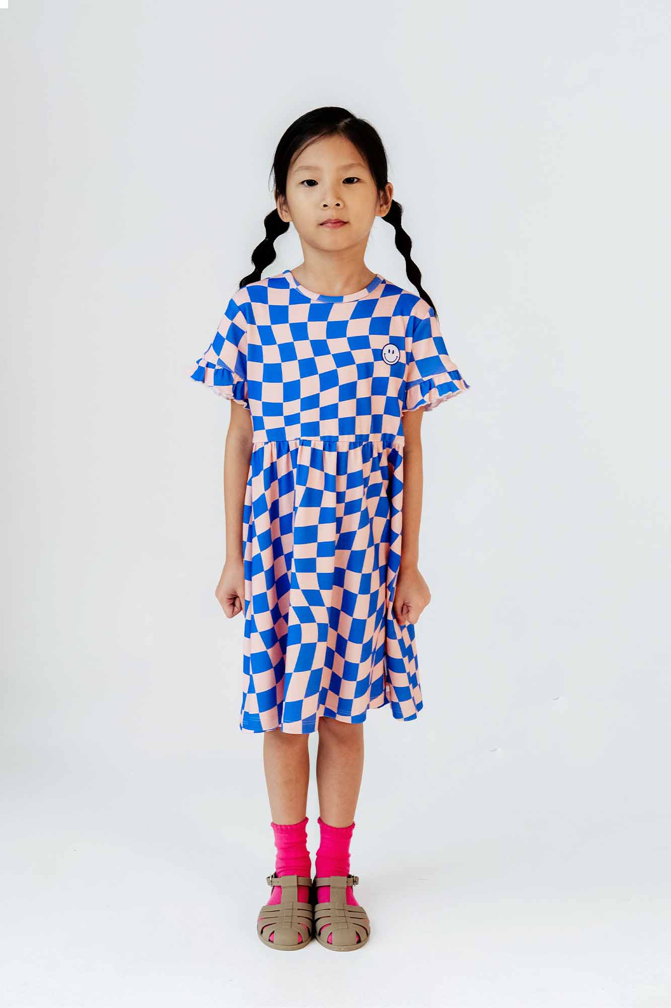 Back To The Future Ruffled Sleeve Dress