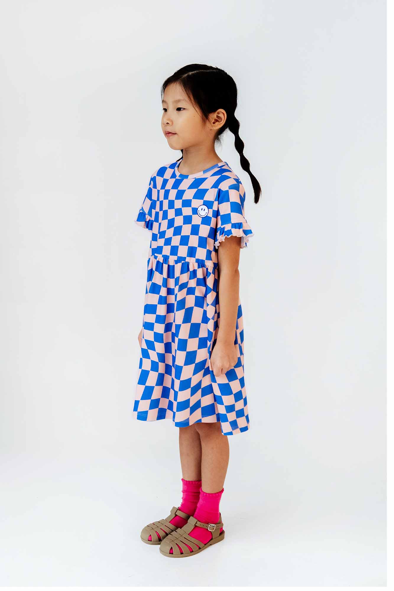 Back To The Future Ruffled Sleeve Dress