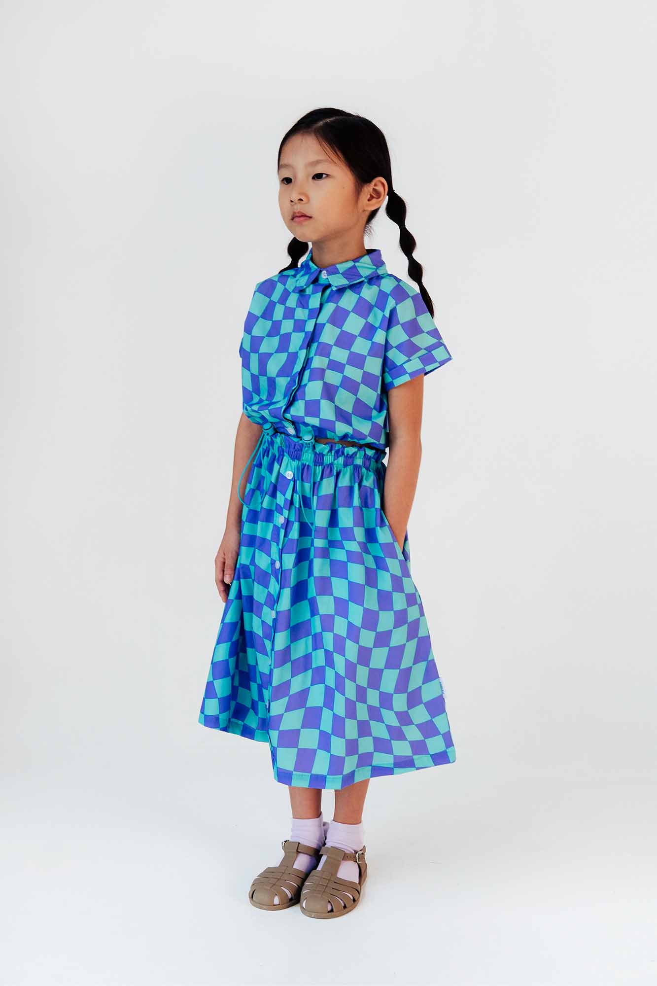 Back To The Future Paperbag Midi Skirt