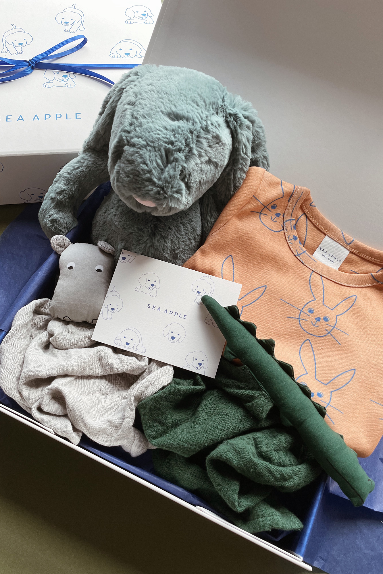 Personalisable Baby Boy Forest Gift Set