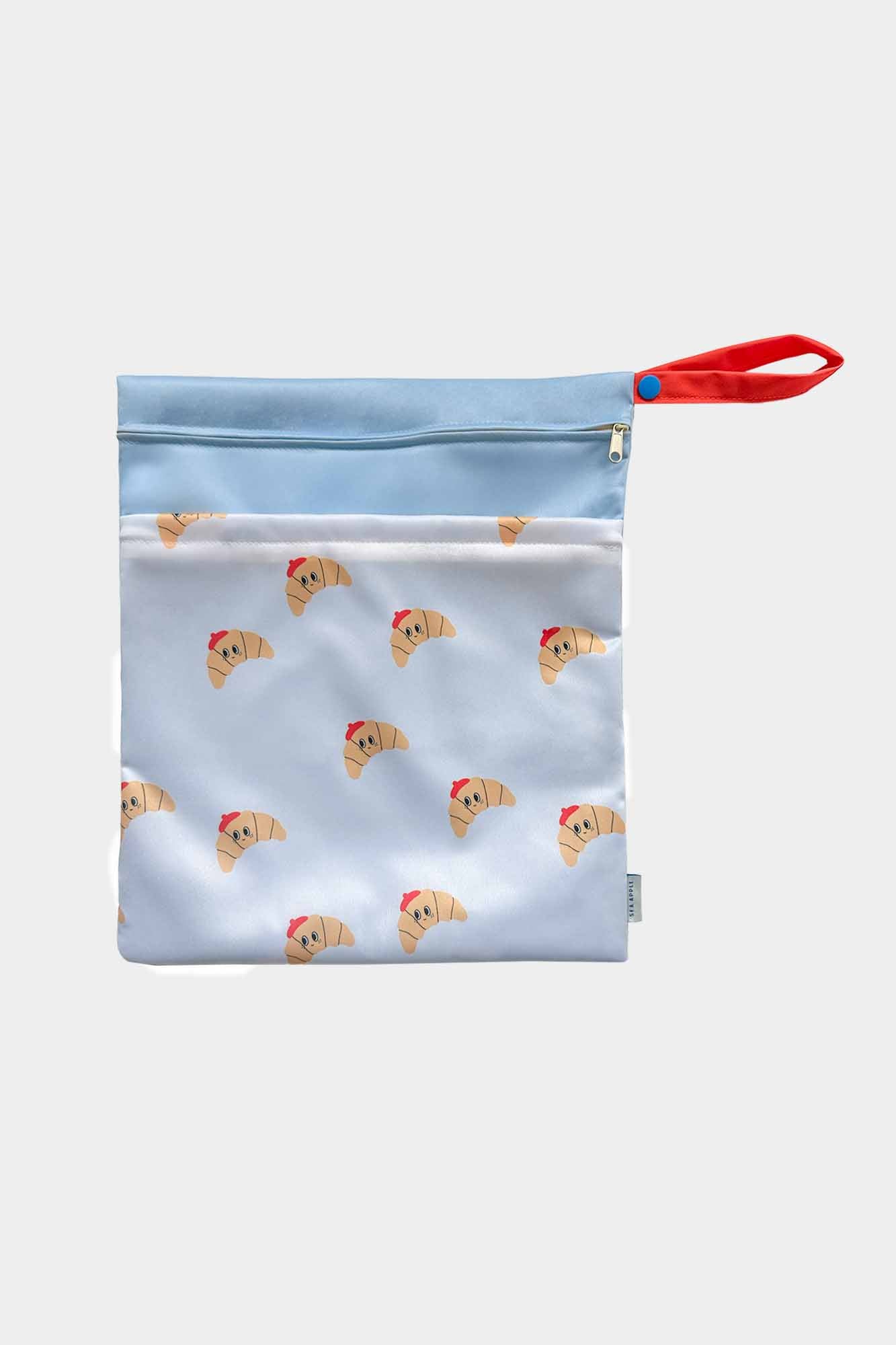 Personalisable Clement Croissant Wet Bag
