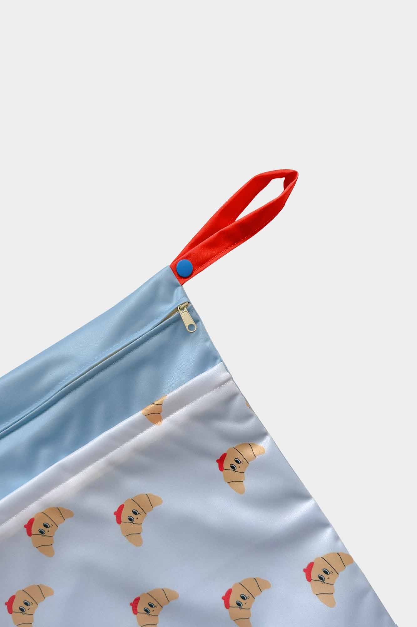 Personalisable Clement Croissant Wet Bag