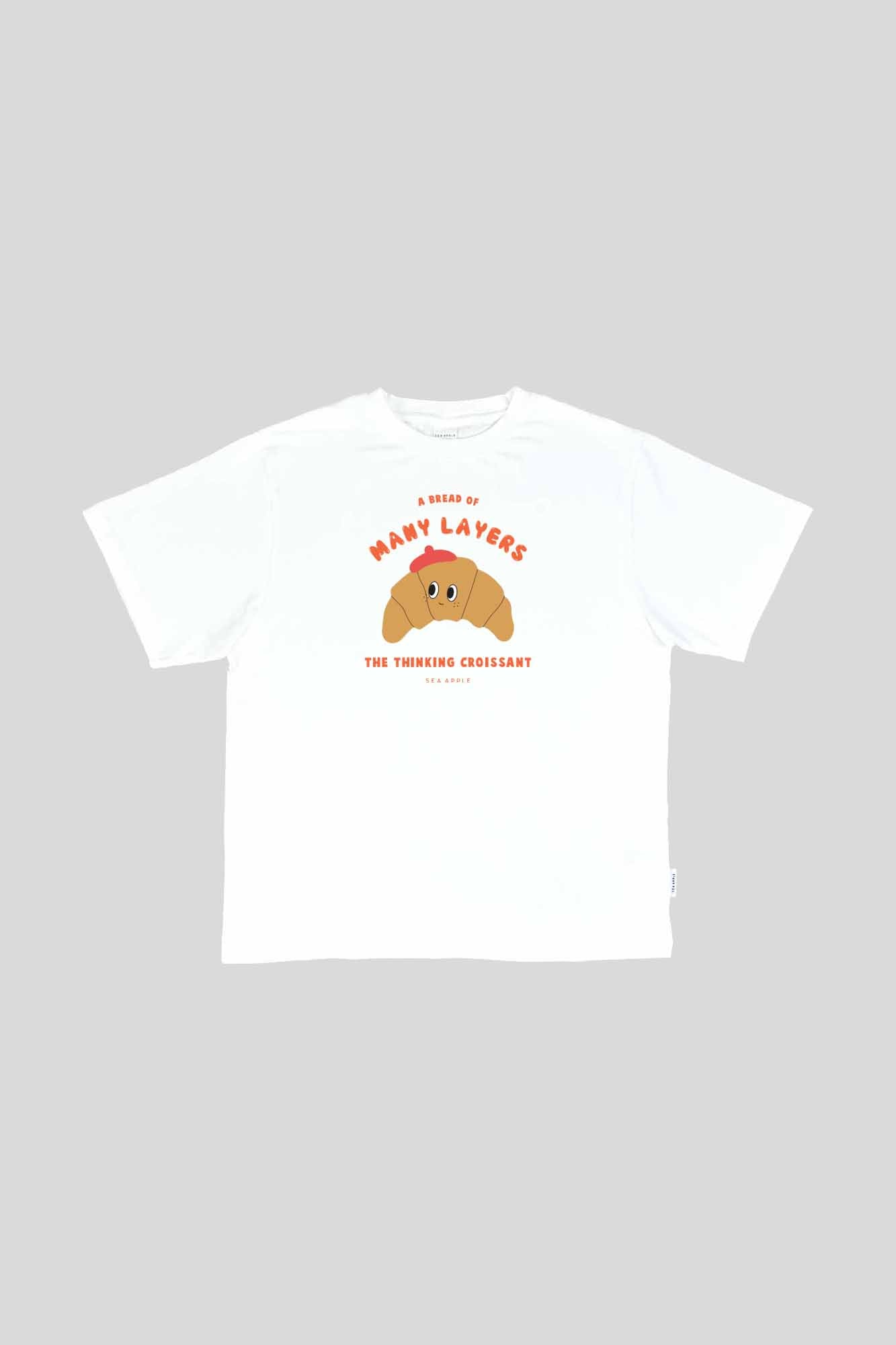 Clement Croissant Cloud Oversized Tee